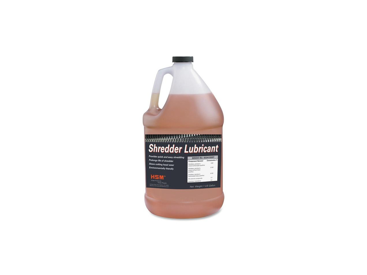 HSM Shredder Lubricant One Gallon 315