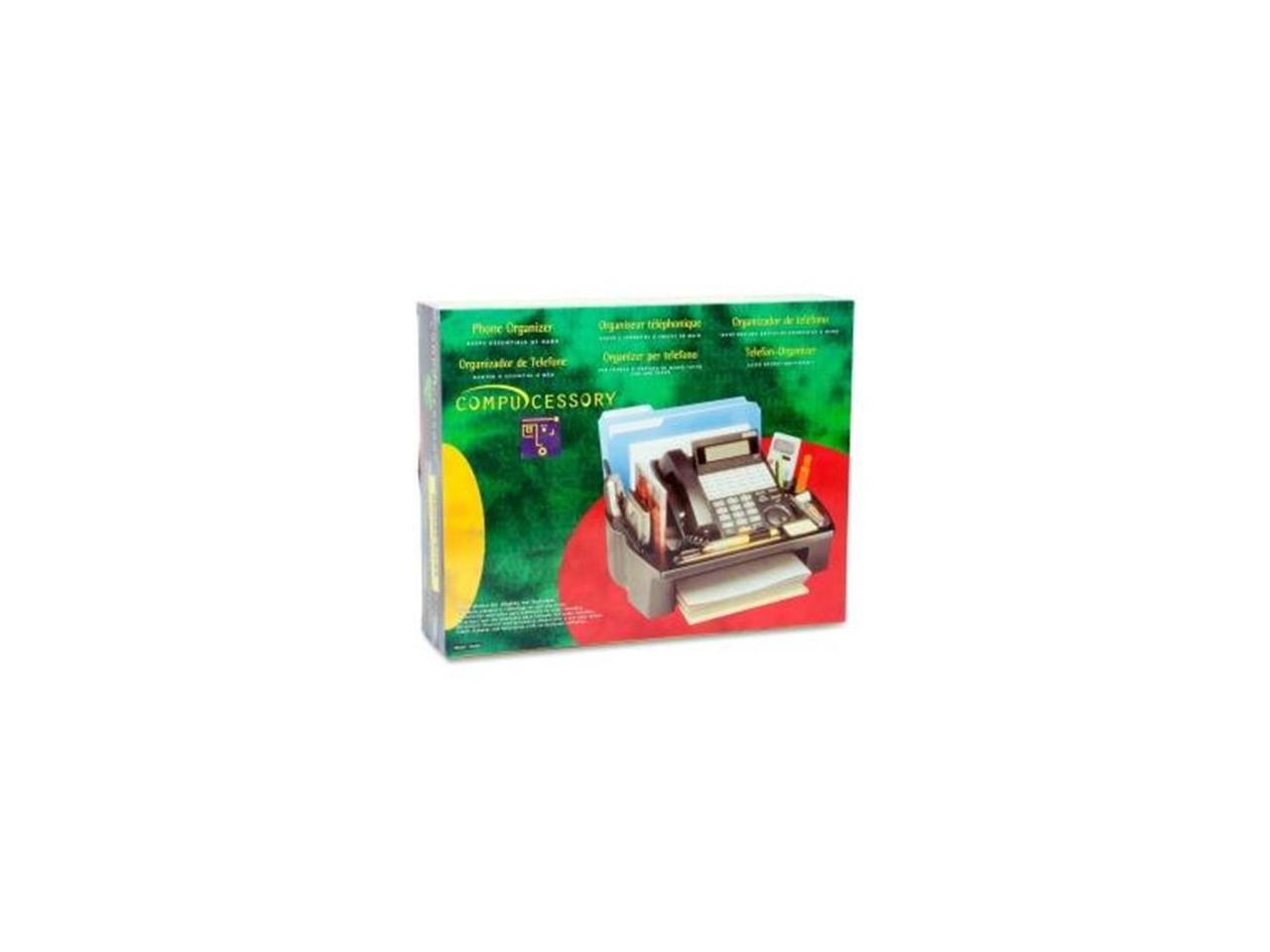 Compucessory Telephone 111/2"x91/2"x5" Black 55200