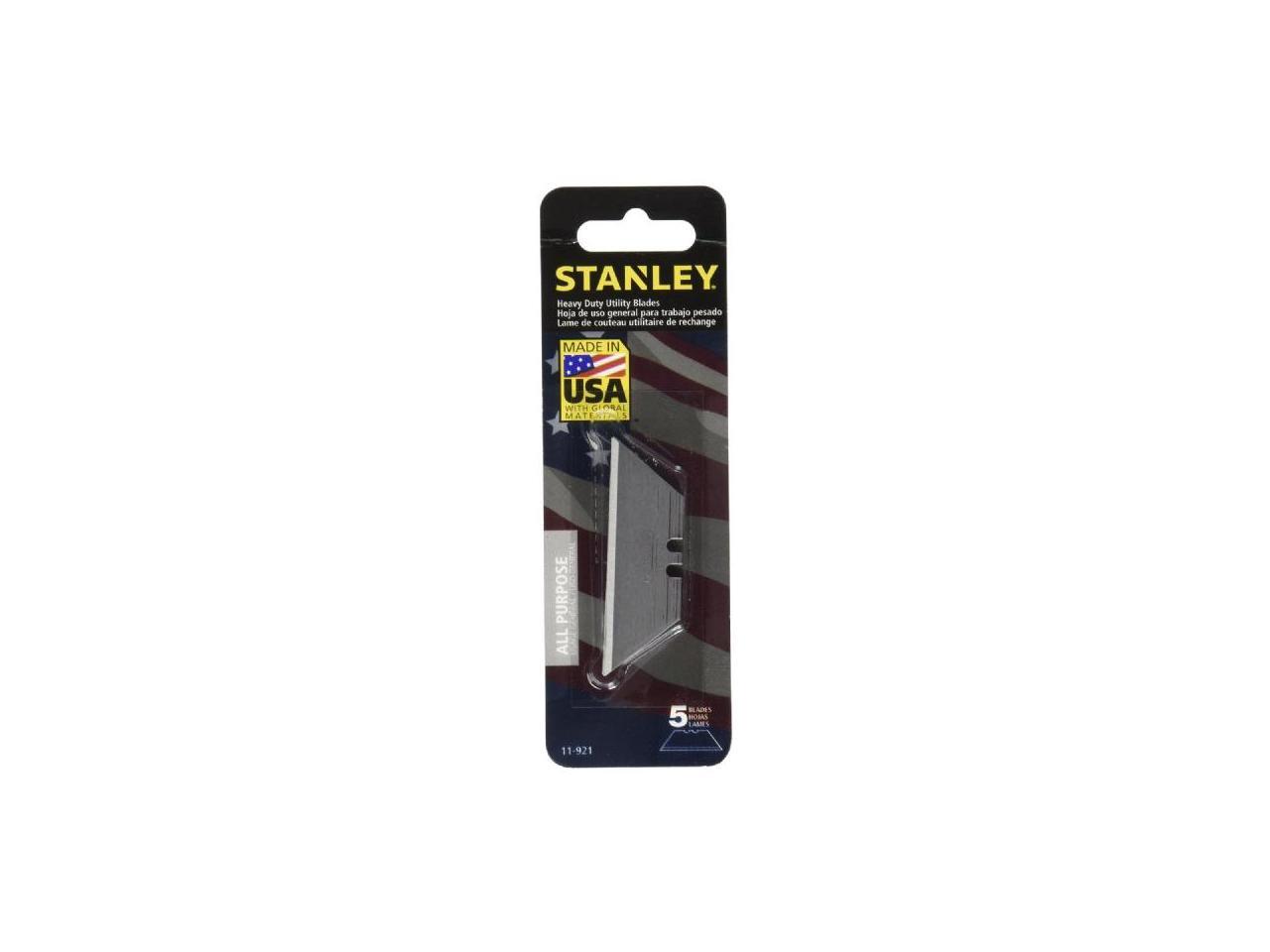 Stanley Bostitch 11921 HeavyDuty Utility Knife Replacement Blade, 5