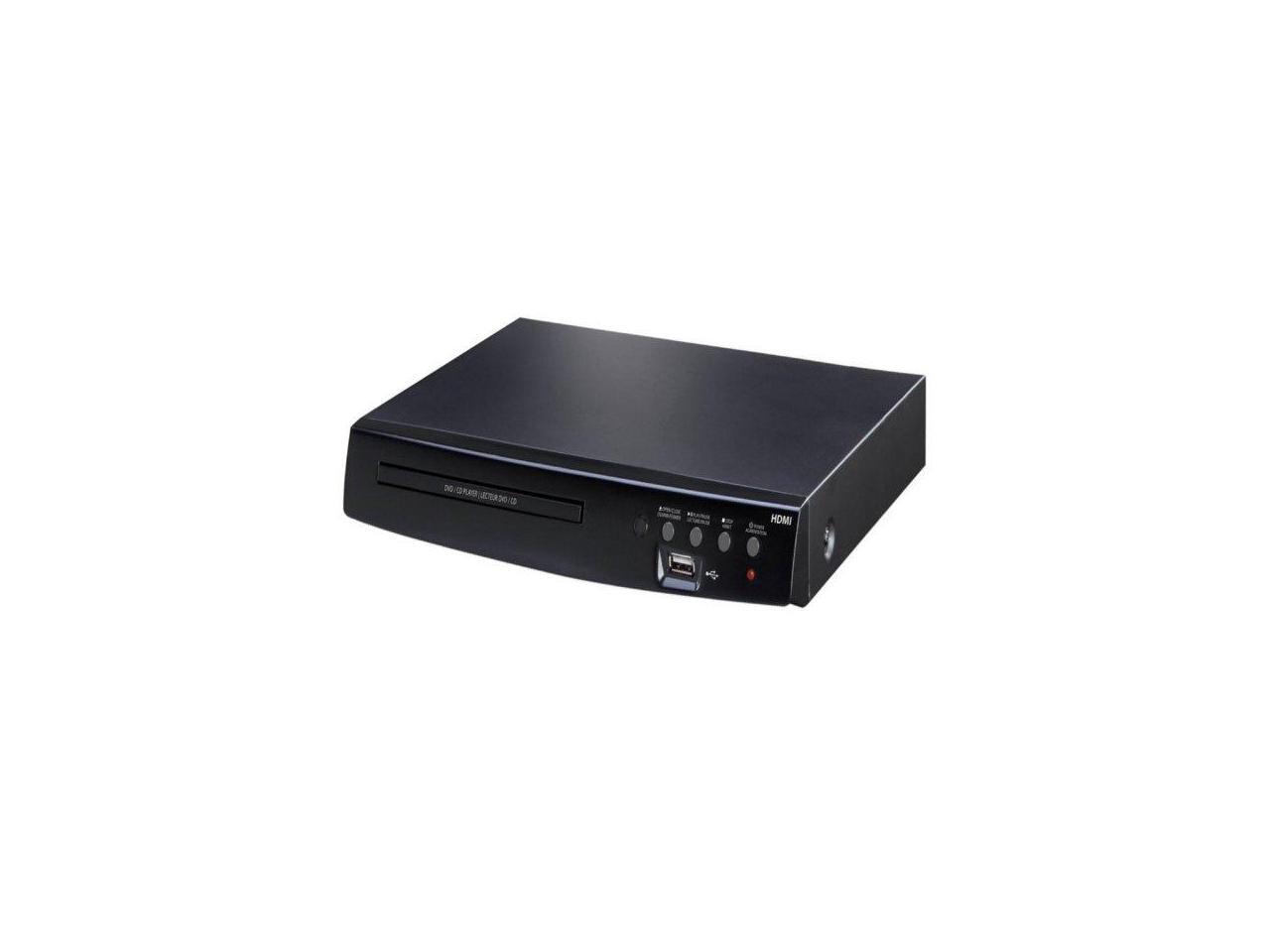 NAXA ND860 Compact DVD/USB Player with HD Upconversion
