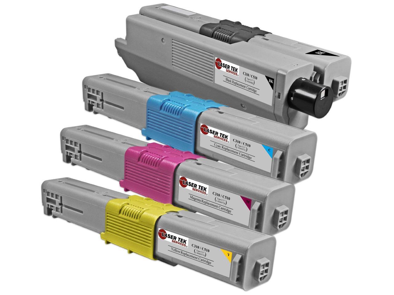 MC351 MC352DN Printers Laser Tek Services Compatible Okidata C310 44469702 Toner Cartridge Replacement for Okidata C310dn C330dn C331dn - 5,000 Pages Magenta, 1 Pack 
