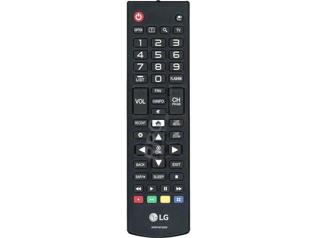 LG AKB74915305 TV Remote Control for 43UH6030 43UH6100 43UH6500