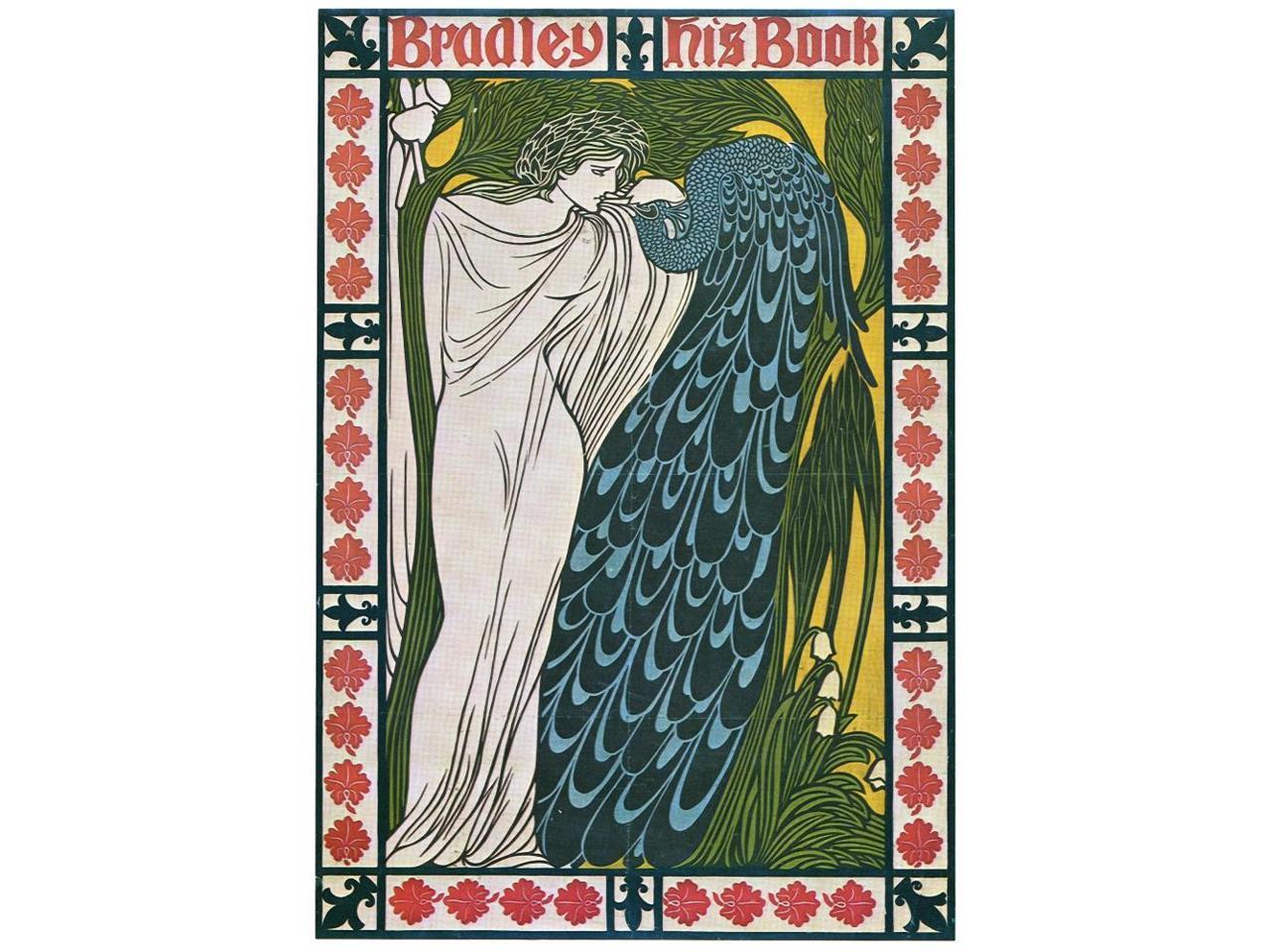 Art Nouveau Woman A Peacock William Henry Bradley 10 July 1868 25 January 1962 Was An American Art Nouveau Illustrator And Artist Poster Print By Will Bradley 18 X 24 Newegg Com