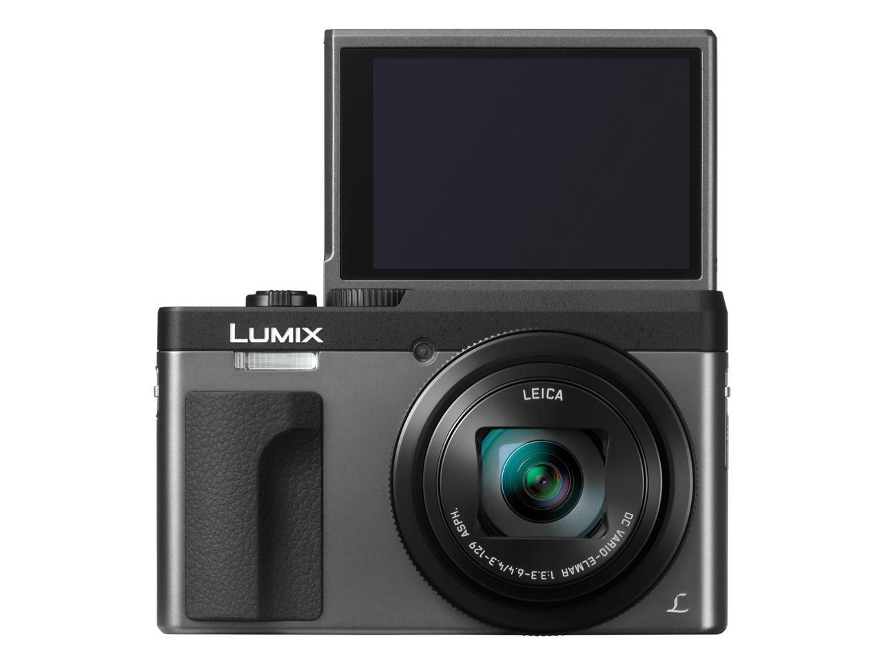 Panasonic LUMIX DC-ZS70 Digital Camera (Silver) - Newegg.com