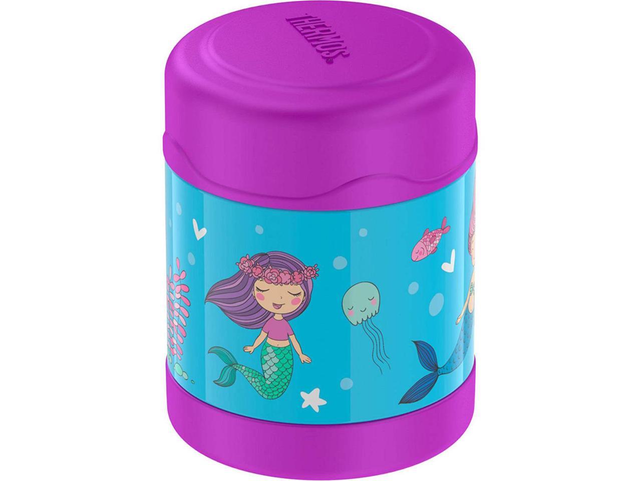 Brand New Your Choice *Mermaid* Or *Dino* Thermos 10oz FUNtainer Food Jar