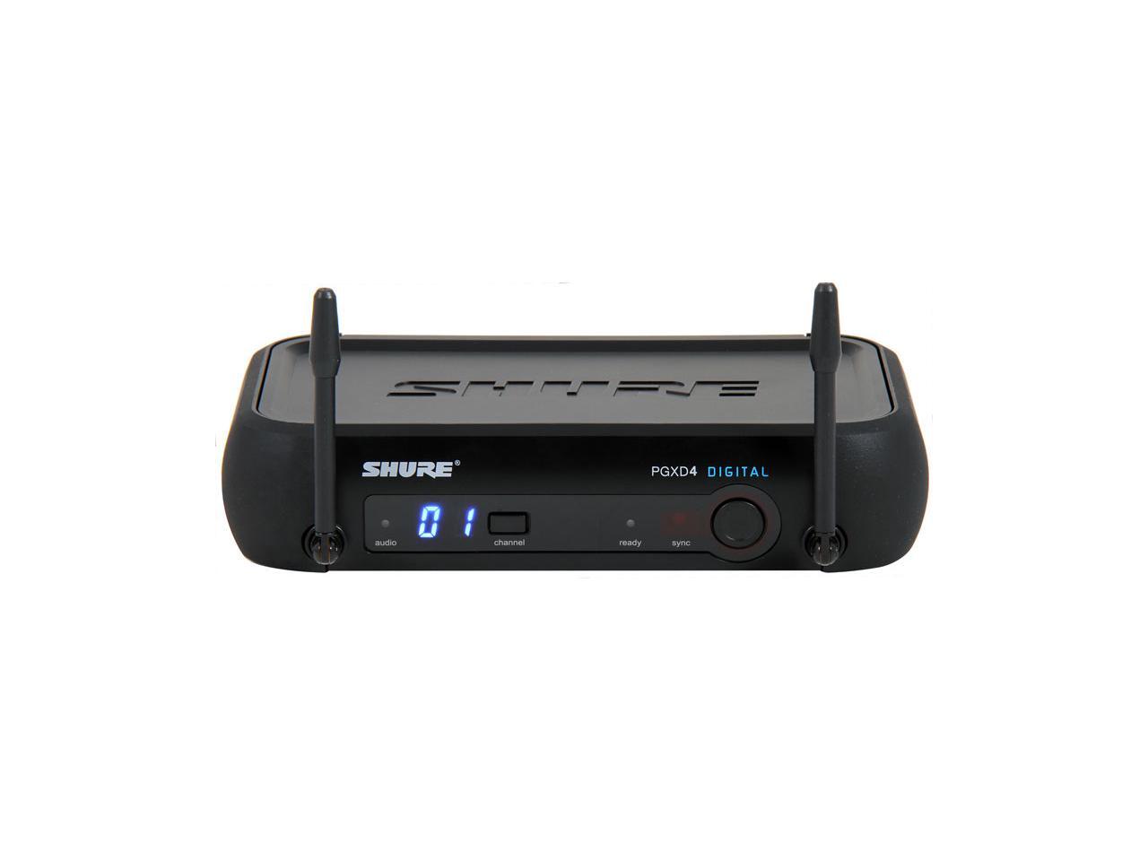 Shure PGXD4 Digital Wireless Receiver (X8 Band) PGXD4-X8 - Newegg.com