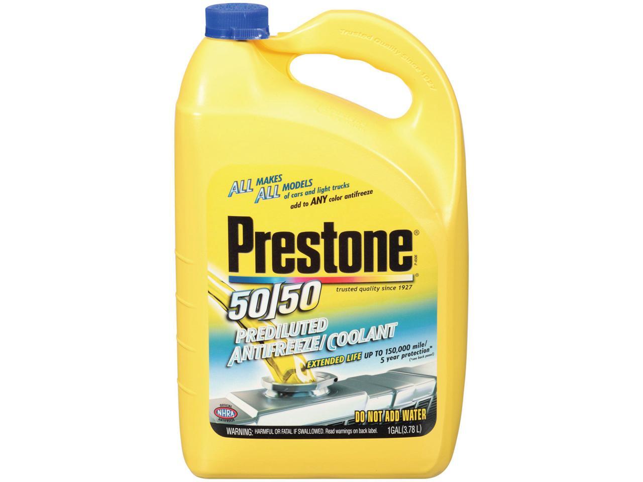 PRESTONE AF2100 Antifreeze Coolant, Bottle, 1 gal, Ready to Use, Pre
