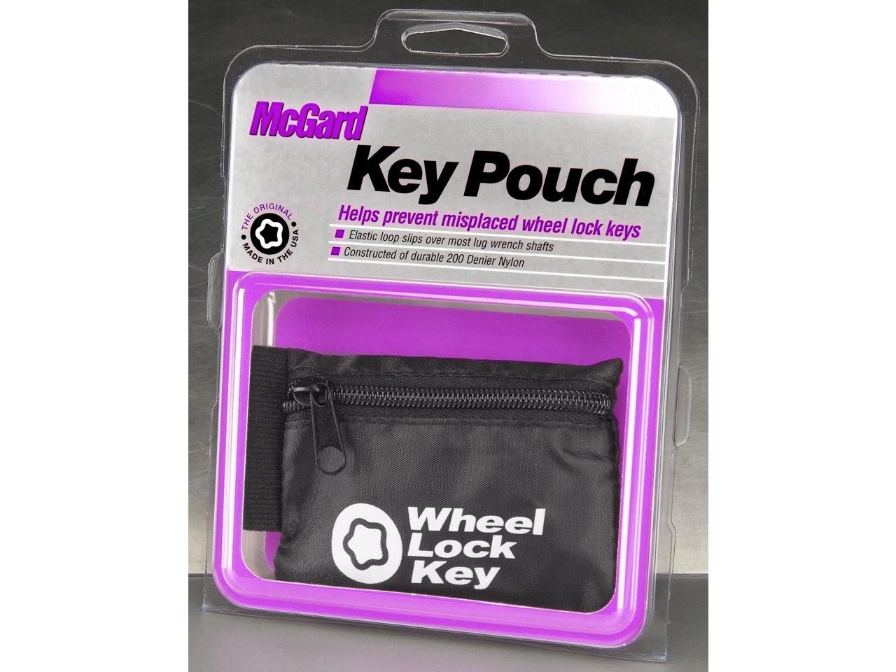 McGard Locks 70007 Wheel Key Lock Storage Pouch Black LC