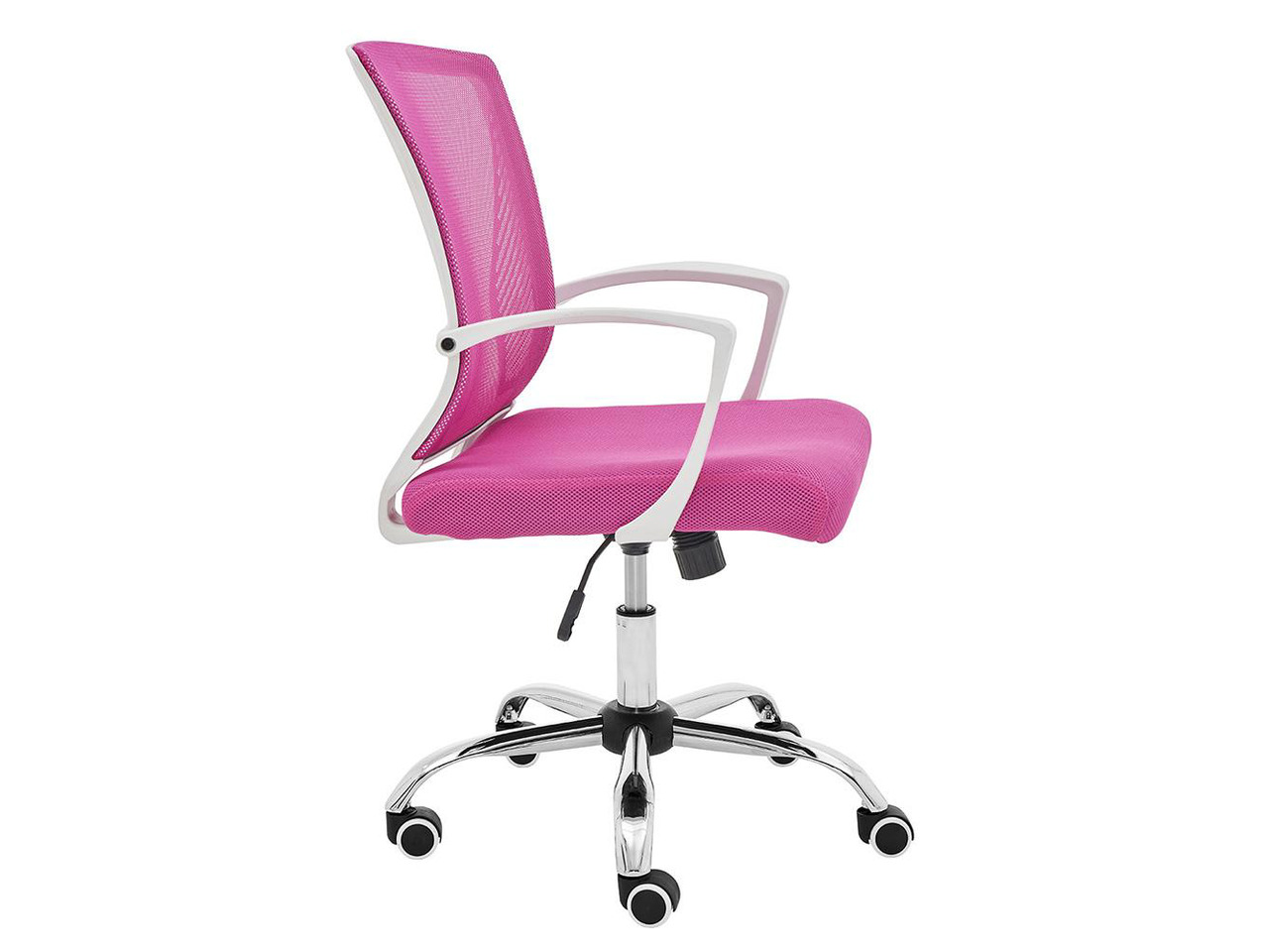 Modern Home Zuna MidBack Office Chair White/Pink