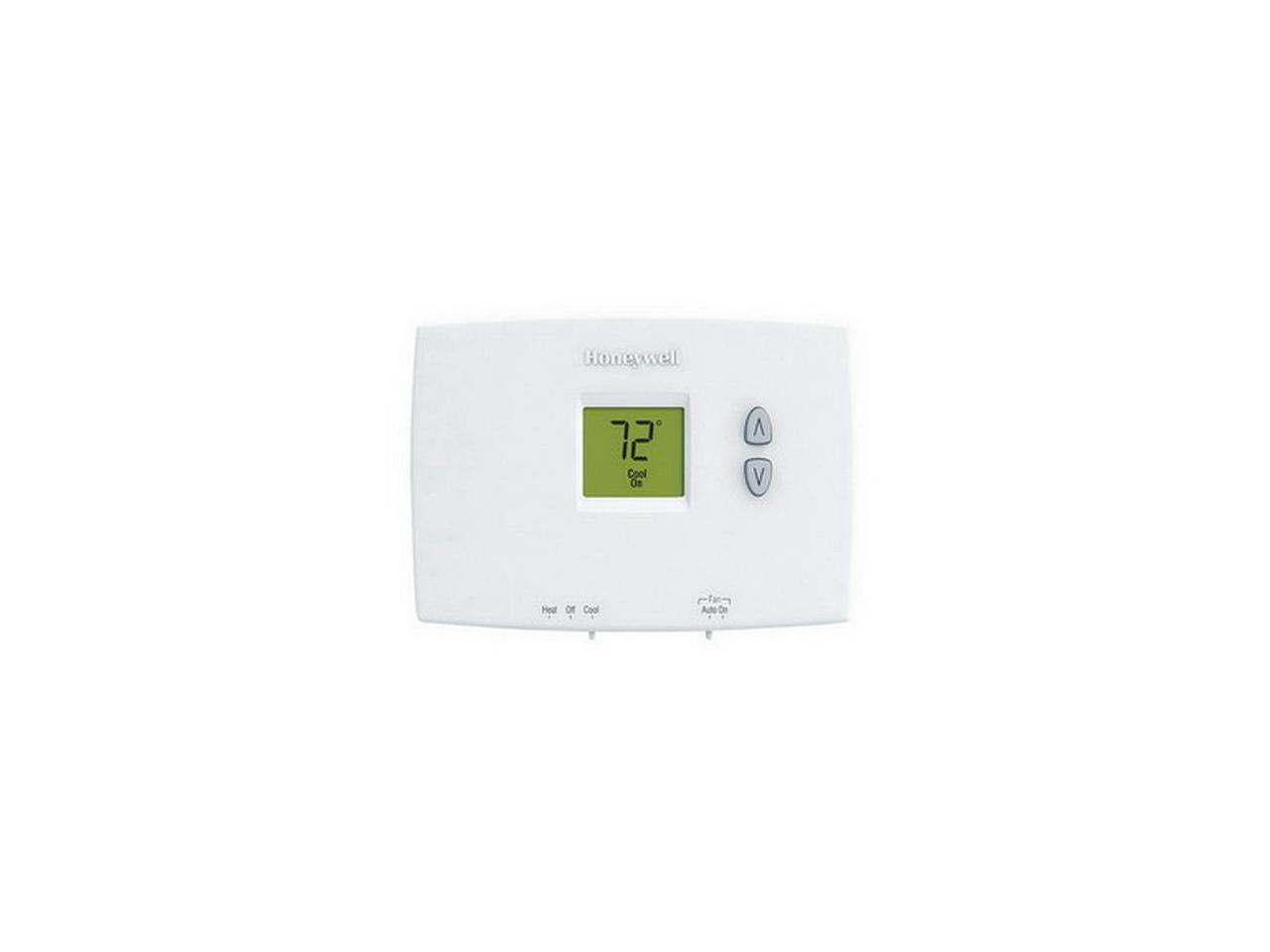 Honeywell PRO 1000 1 Heat / 1 Cool Non-Programmable Thermostat ...