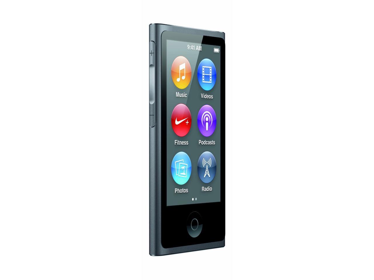 Apple iPod Nano 7th Generation A1446 MD481LL Slate 16 GB - Slate Grey w Box MP4