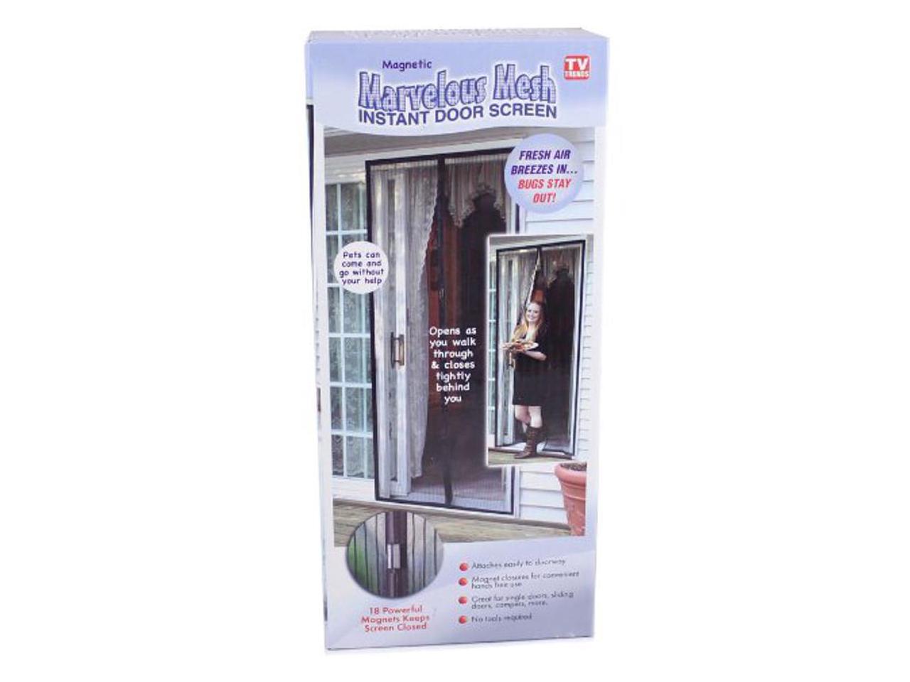 Marvelous Mesh Instant Screen Door As Seen on TV Same as Magic Mesh