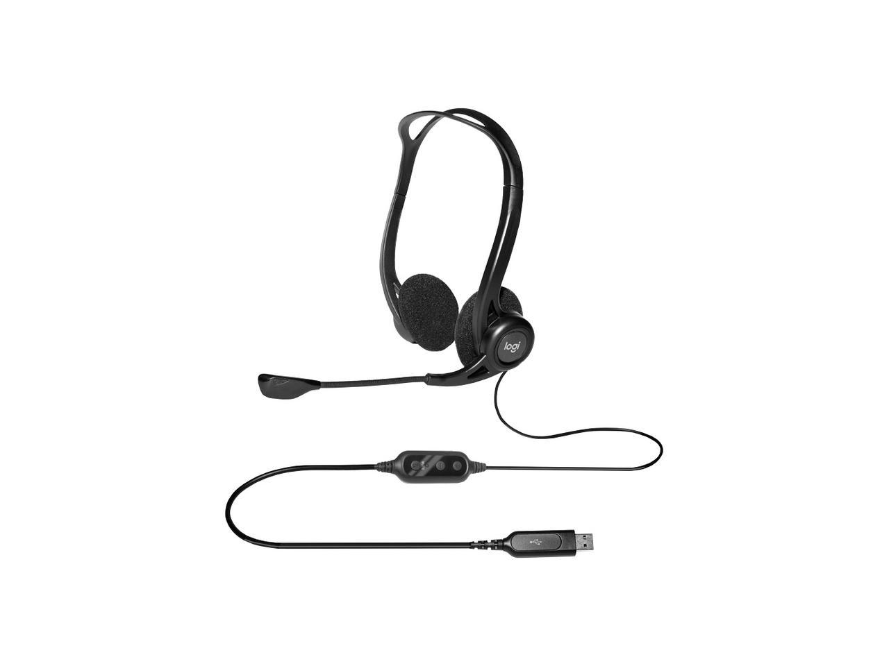 Logitech 960 usb headset обзор