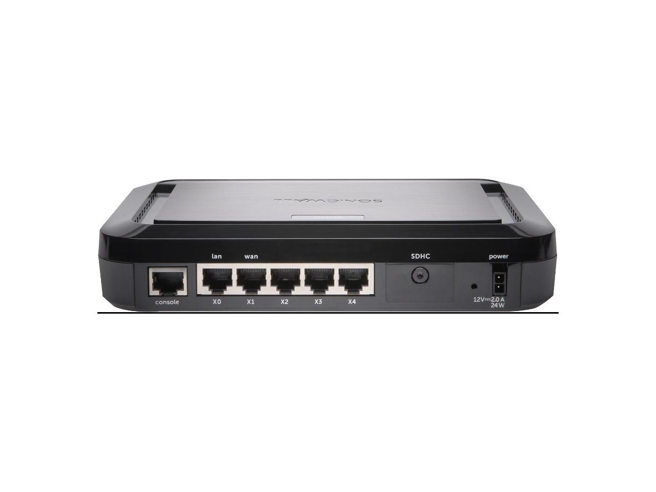 SonicWall SOHO 250 Network Security/Firewall Appliance - 5 Port - 10 ...