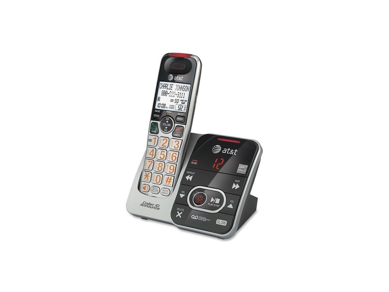 AT&T ATCRL32102 DECT 6.0 BigButton Cordless Phone System with Digital