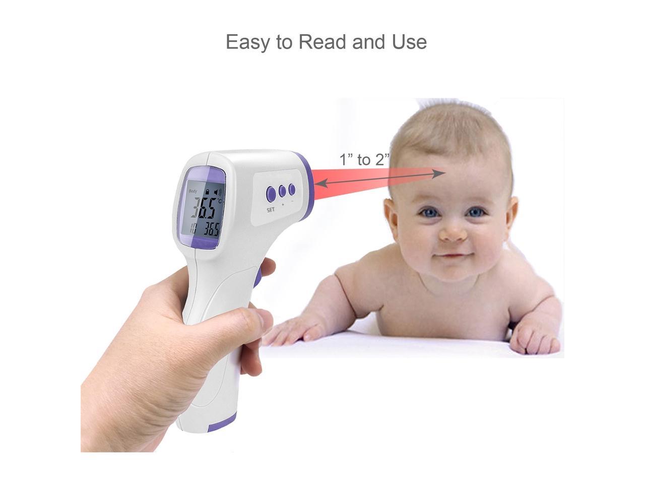 Adesso PPE-200 Non-Contact Infrared Forehead Thermometer - Newegg.ca