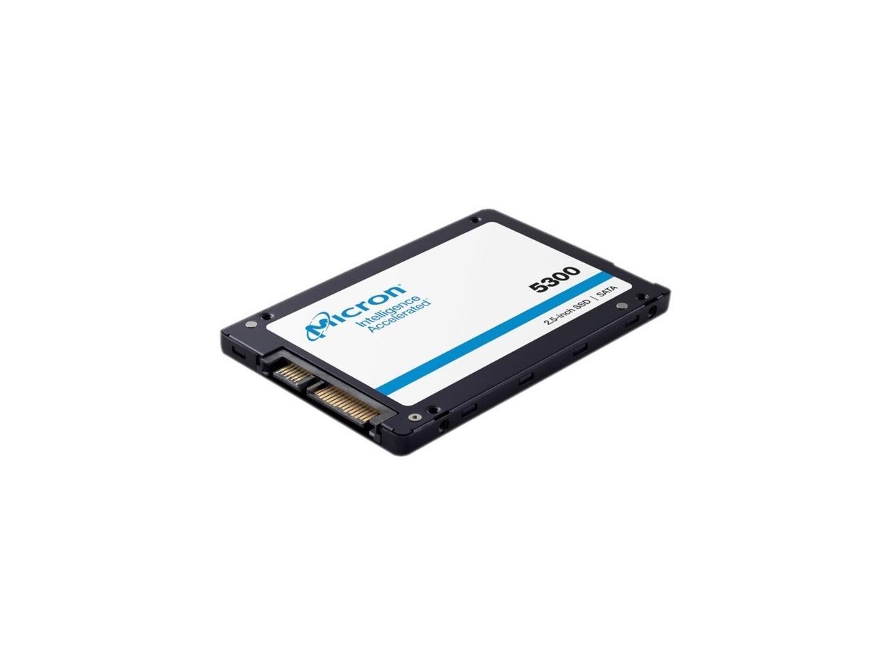 Micron 5300 Pro 7.68TB SATA 6Gb/s 2.5" Enterprise SSD (MTFDDAK7T6TDS ...
