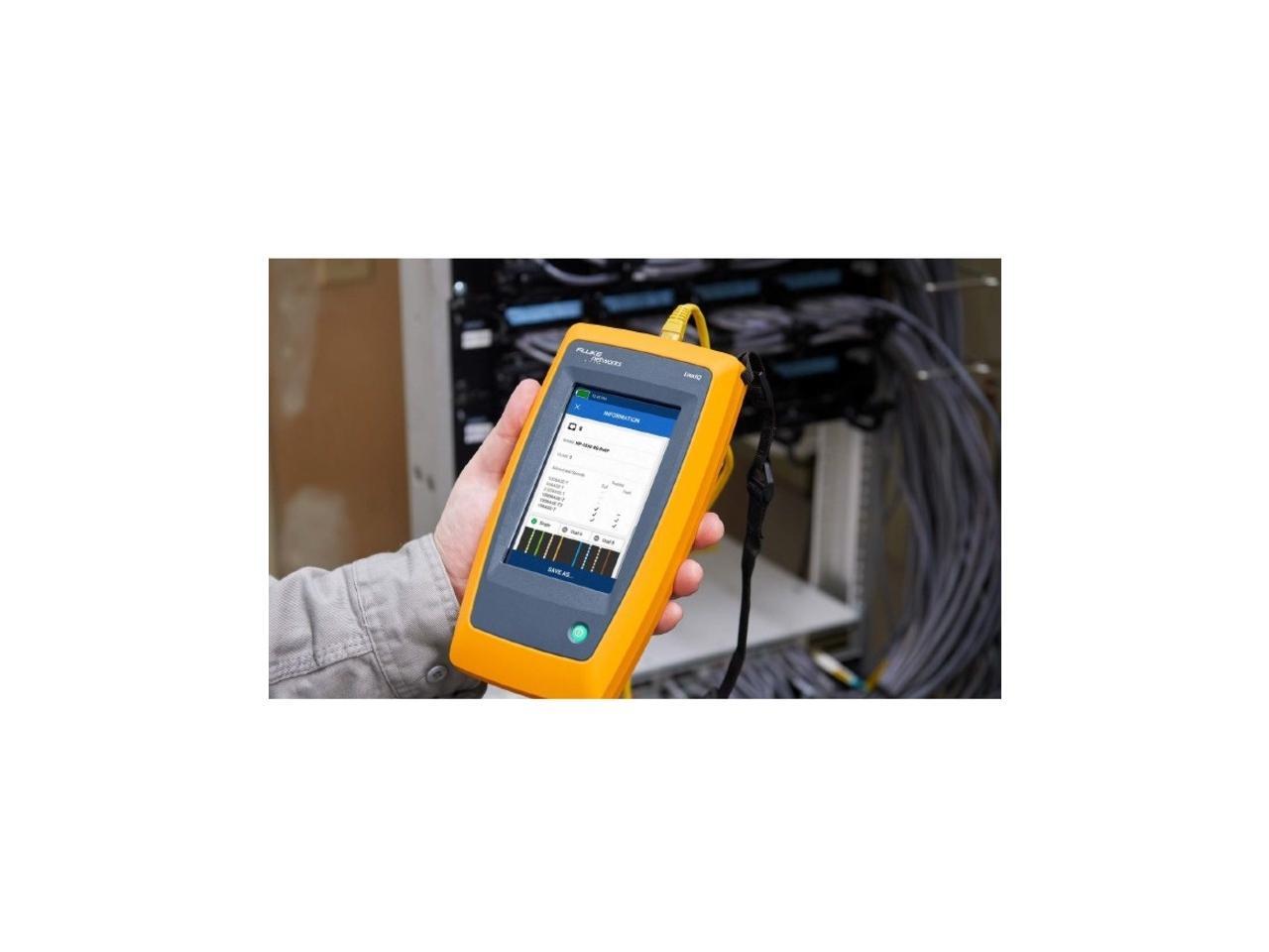 Fluke Networks LIQ100 LinkIQ Cable + Network Tester