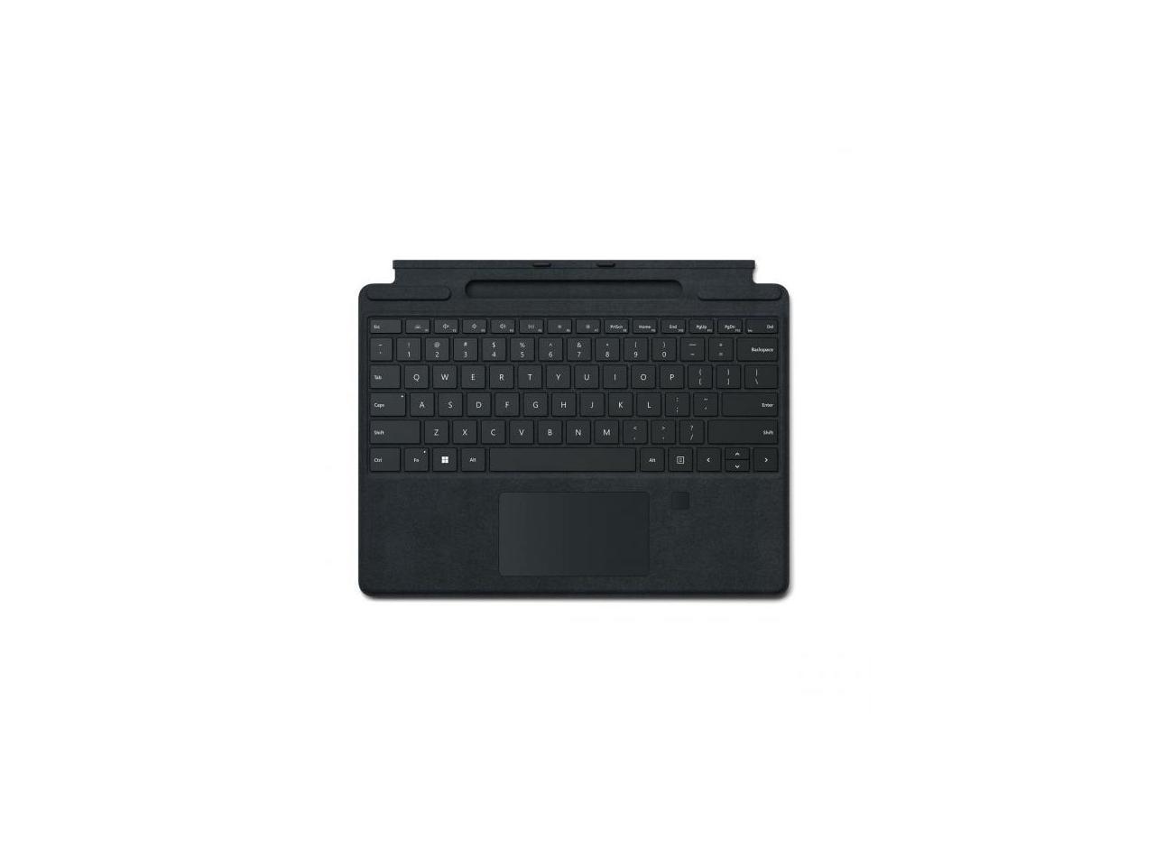 surface pro signature keyboard with fingerprint reader