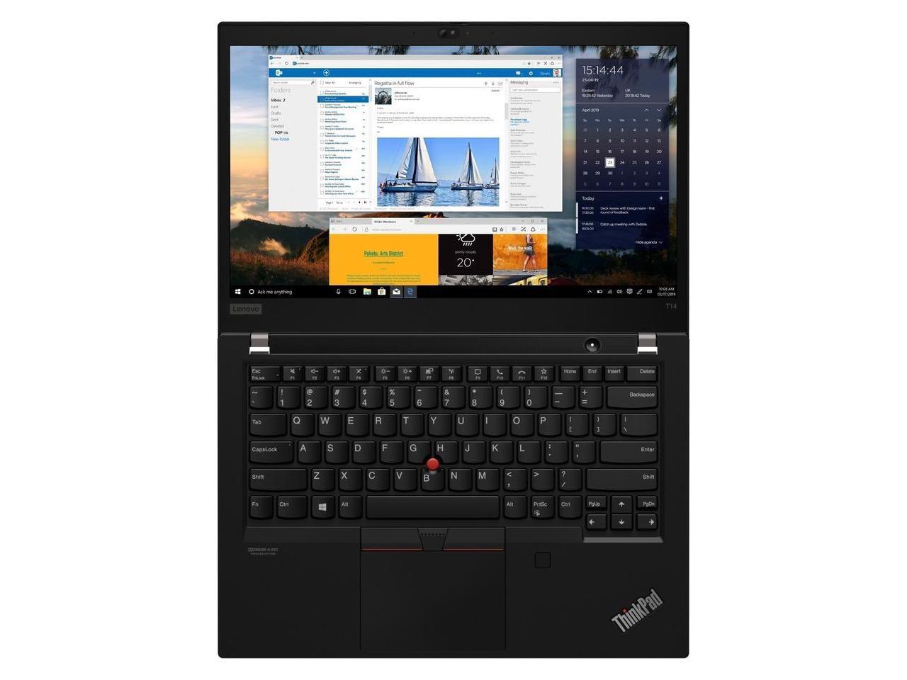 Lenovo Laptop ThinkPad T14 Gen 2 (AMD) AMD Ryzen 7 PRO 5850U 16GB ...