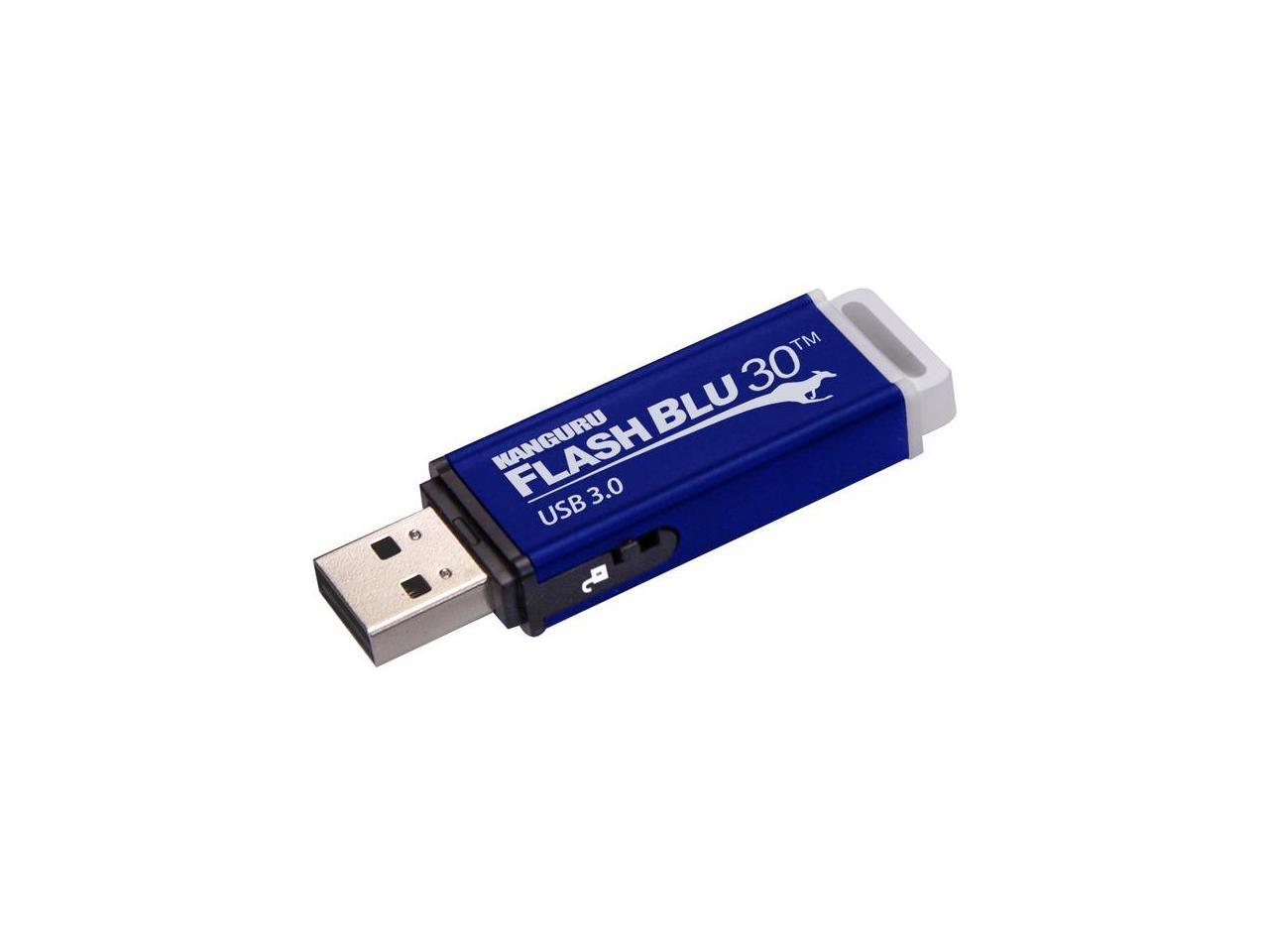 Kanguru FlashBlu 8GB Flash Drive - Newegg.com