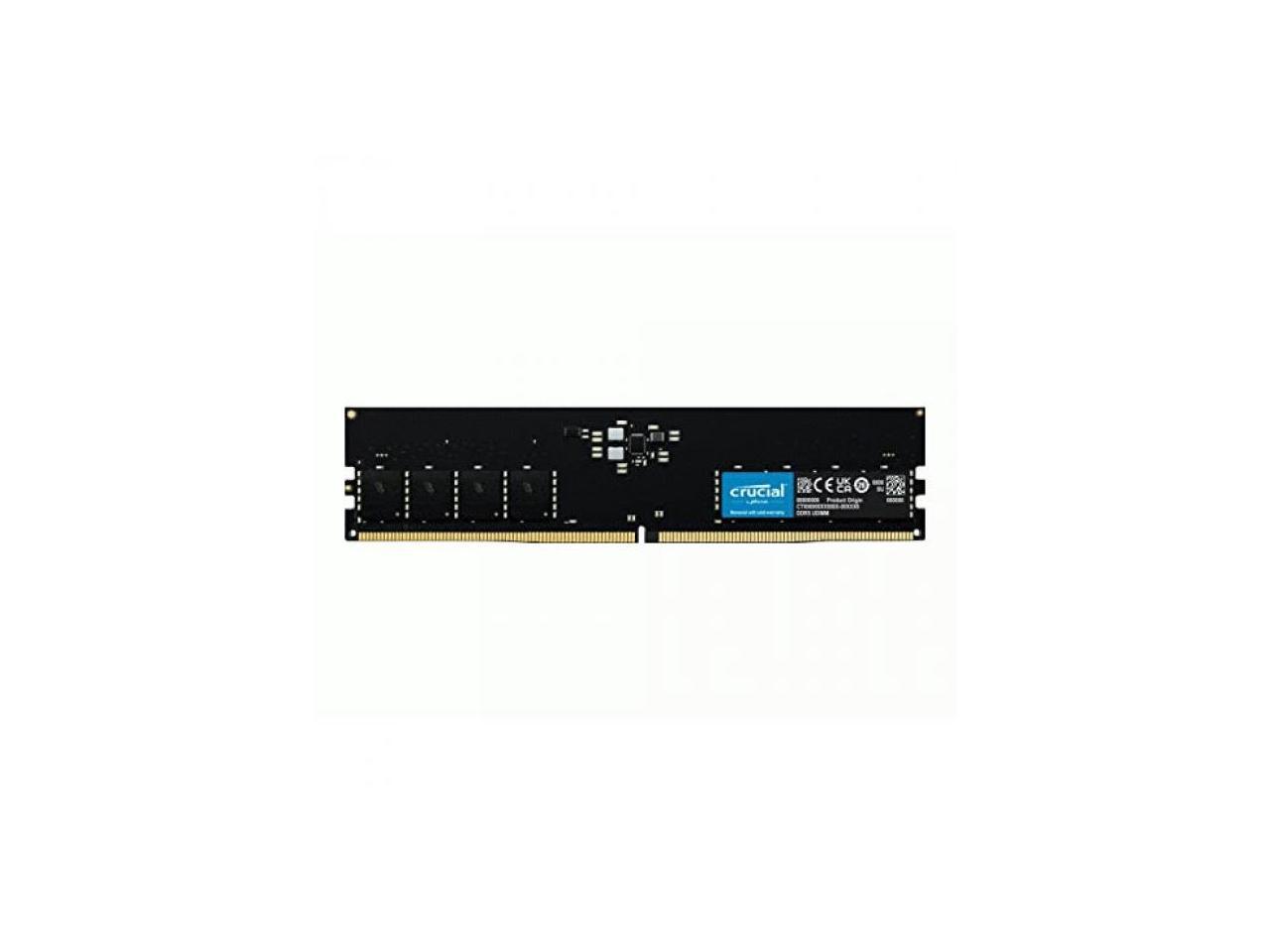 Crucial 16GB DDR5 SDRAM Memory Module - For Desktop PC - 16 GB - DDR5 ...