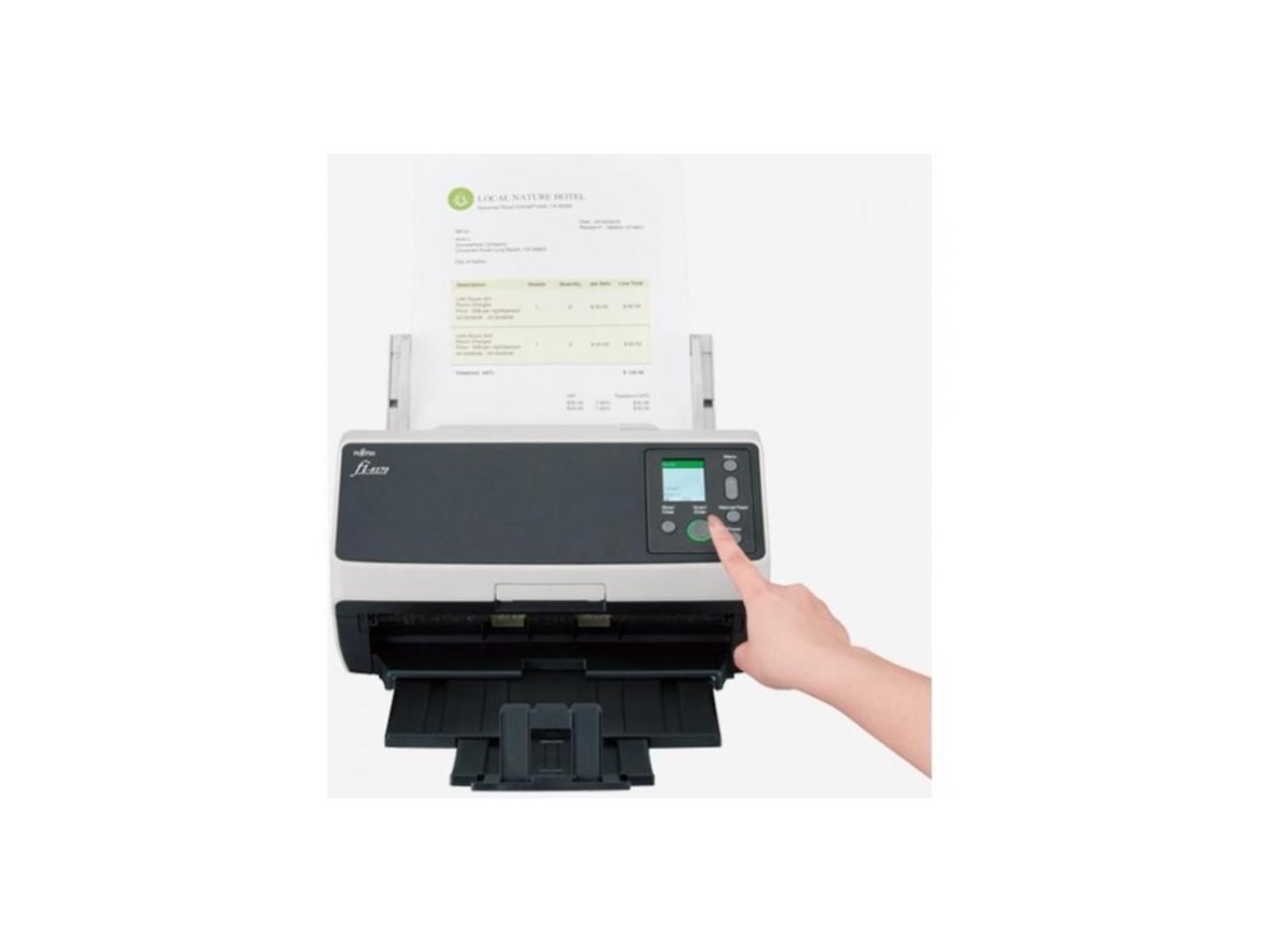 Fujitsu fi8170 Large Format ADF/Manual Feed Scanner 600 dpi Optical