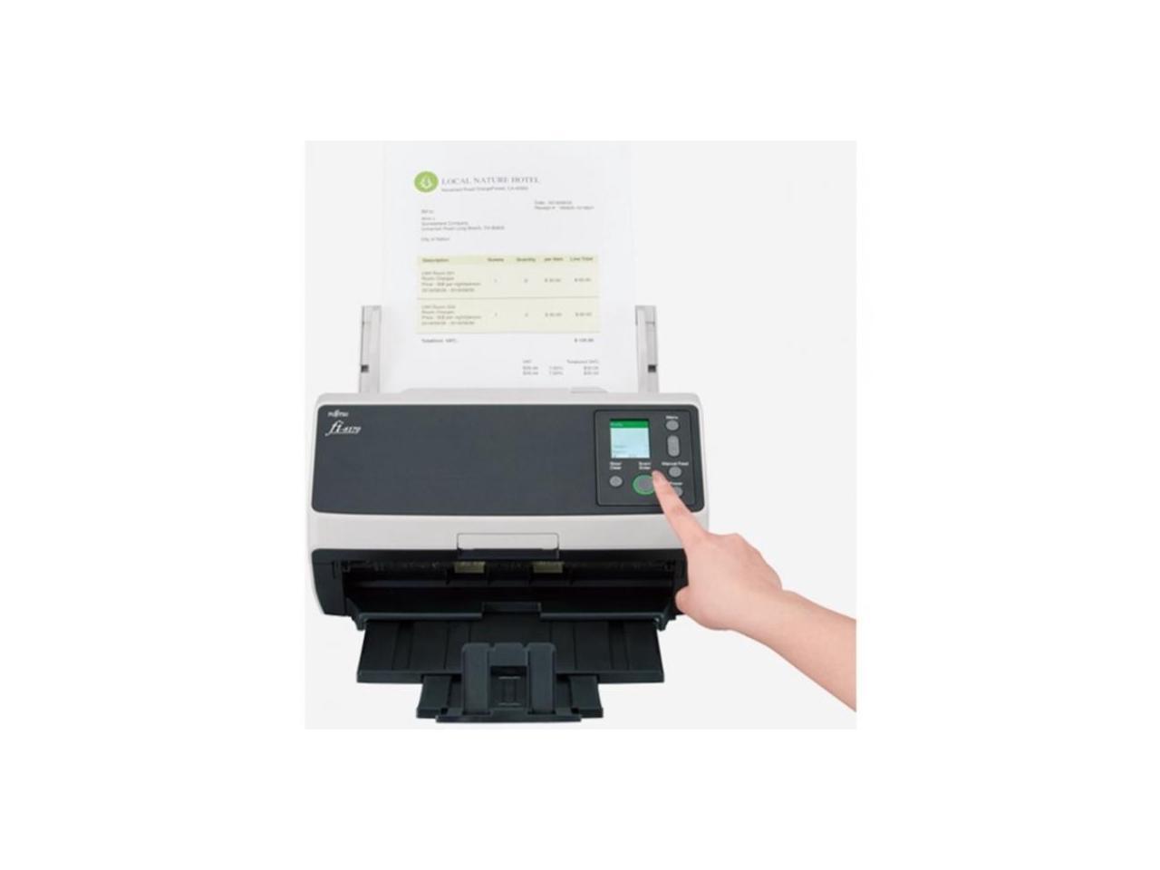 Ricoh Fi-8170 Deluxe Bundle Large Format ADF/Manual Feed Scanner 600dpi ...