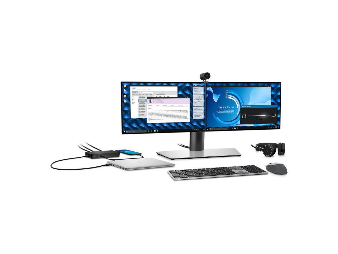 Dell Black WD22TB4 Thunderbolt Dock