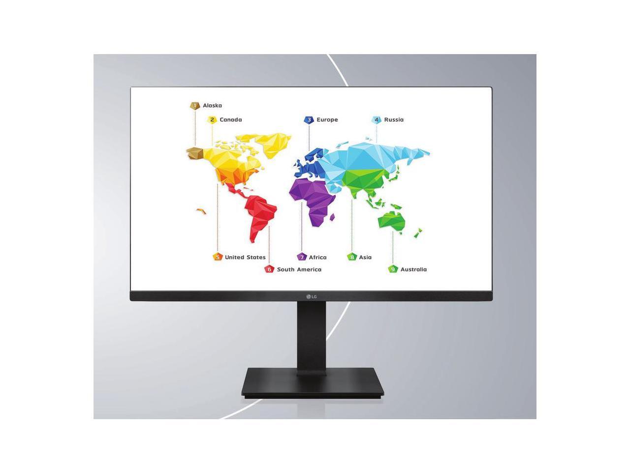 LG 27BP450YI 27" Full HD Direct LED LCD Monitor 169 Black TAA