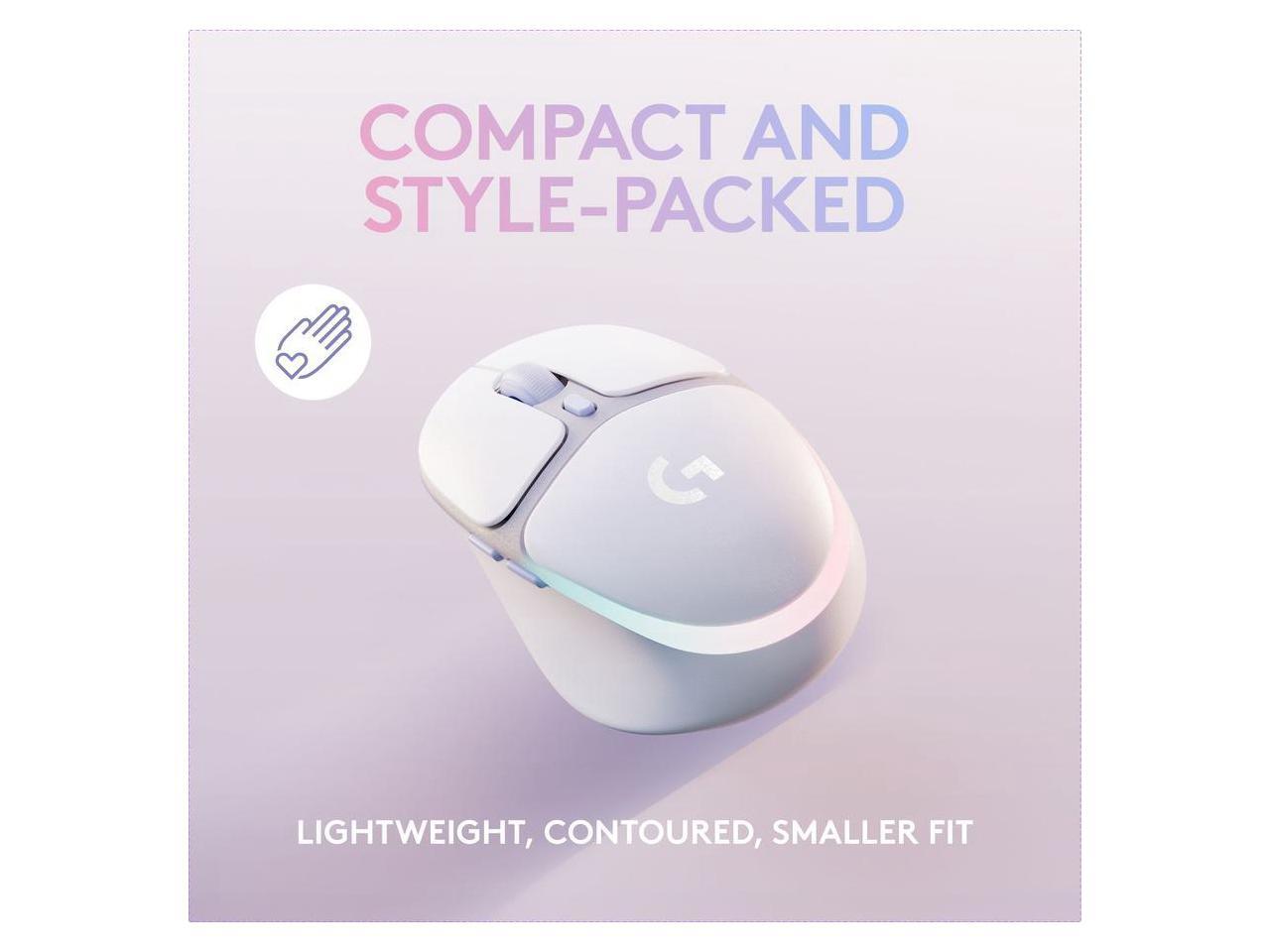 Logitech G705 Wireless Gaming Mouse - Lightweight RGB Gaming Mouse With LIGHTSPEED & Bluetooth Connectivity