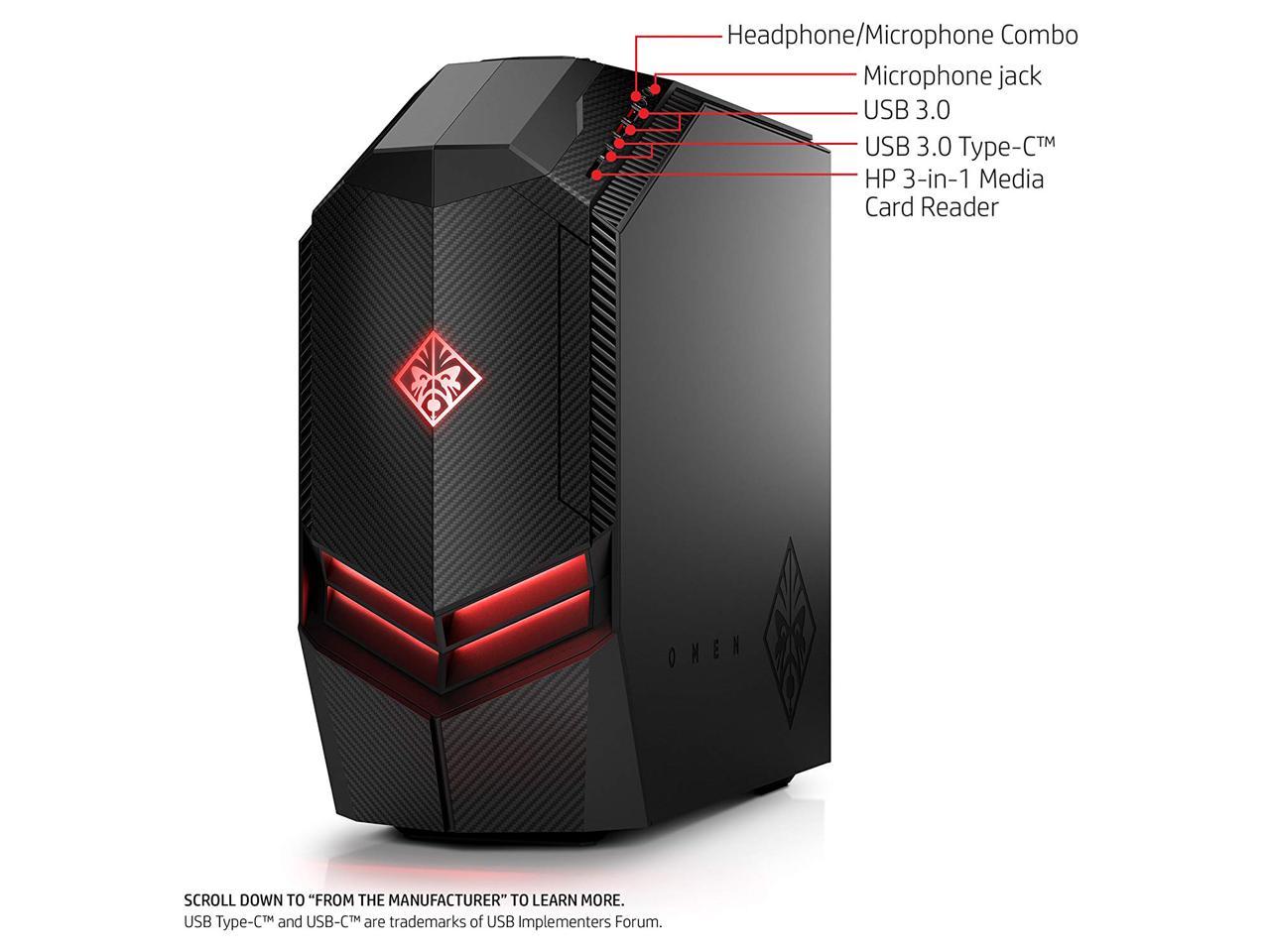 hp omen 880 i7 8700k