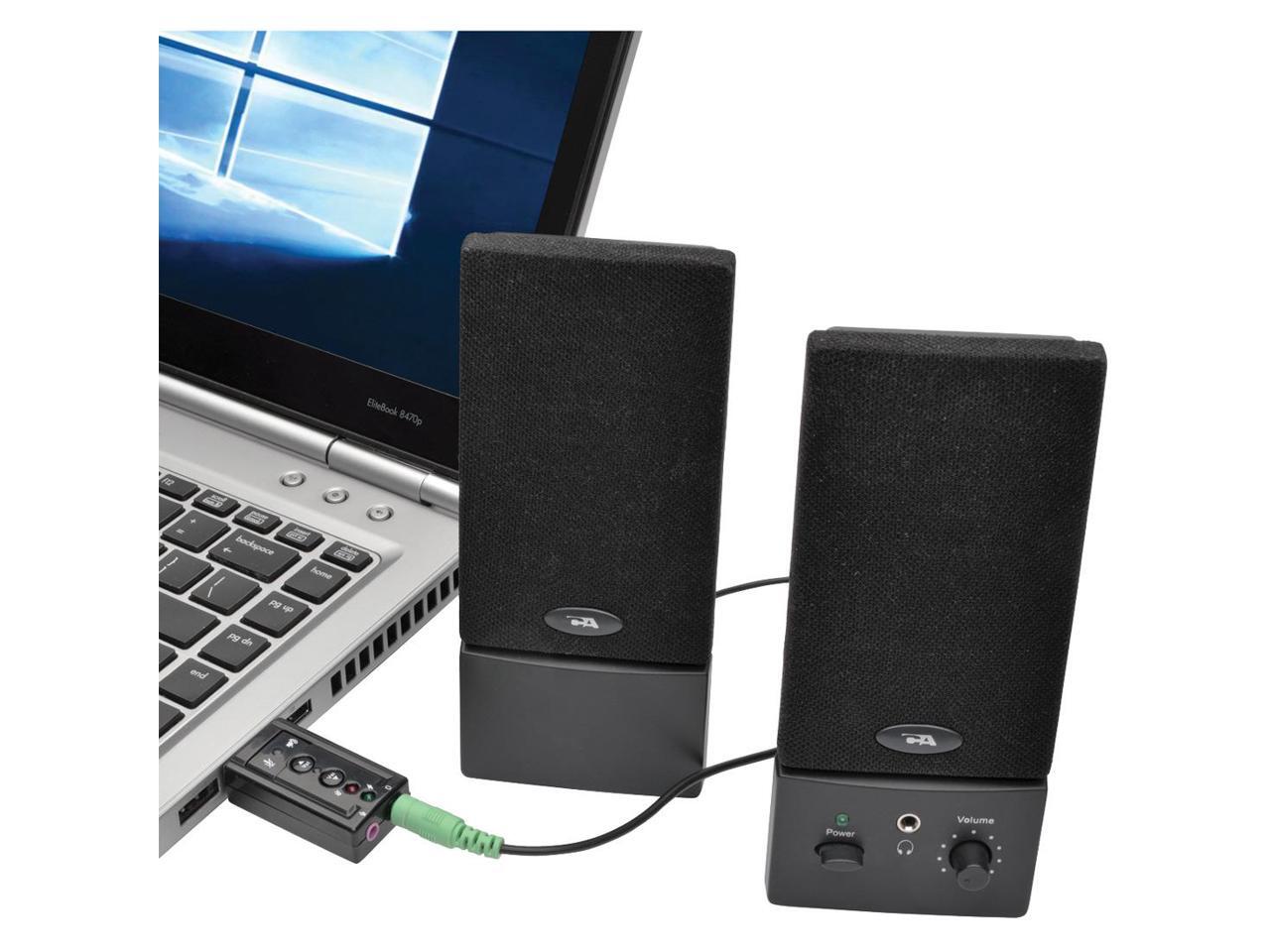 Tripp Lite U237-001 USB External Sound Card Microphone Speaker Virtual ...