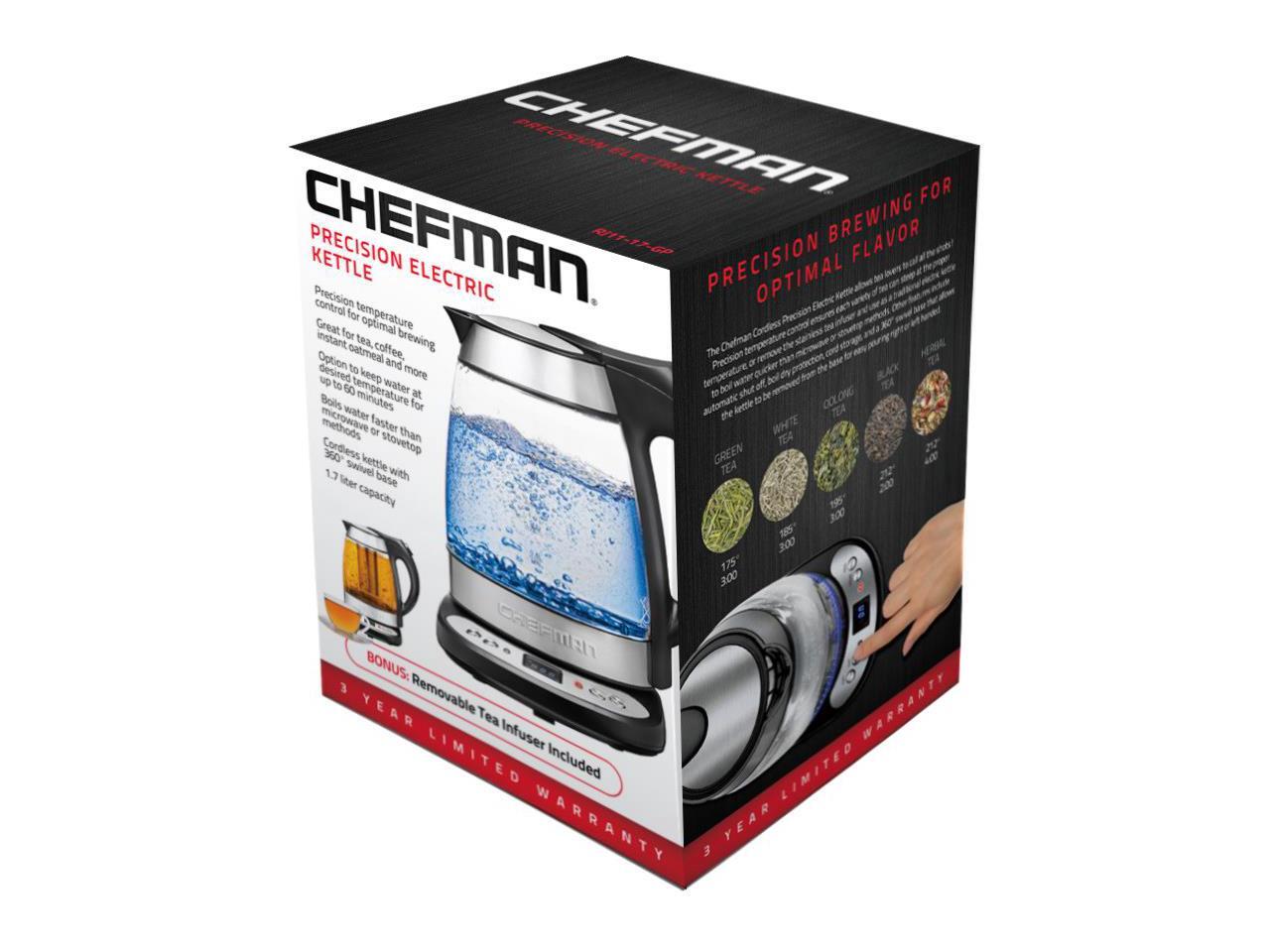 Chefman RJ1117GP Precision Electric Kettle