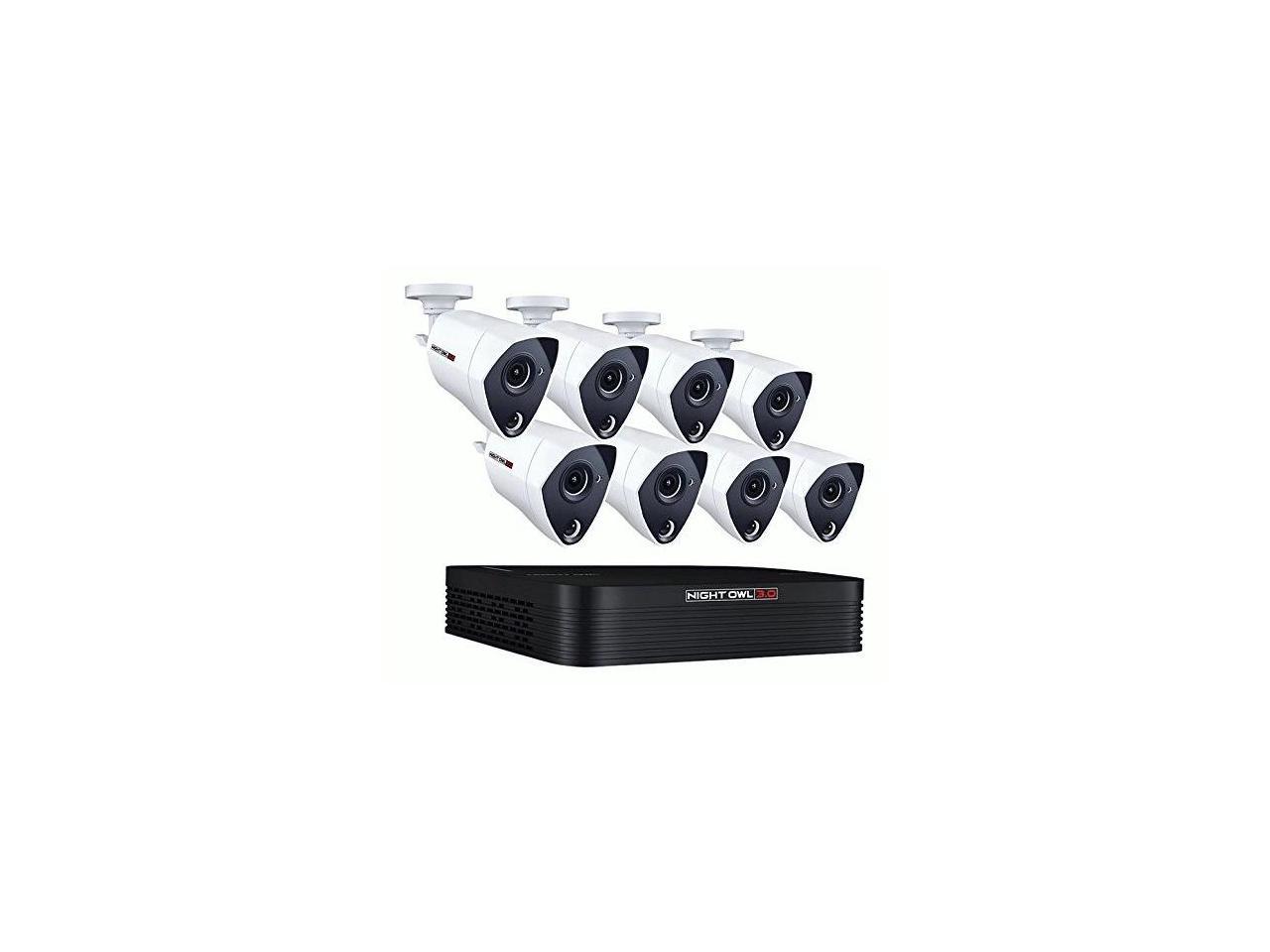 Night Owl THD301-88P-B 8 Channel 3MP Extreme HD Video Security DVR