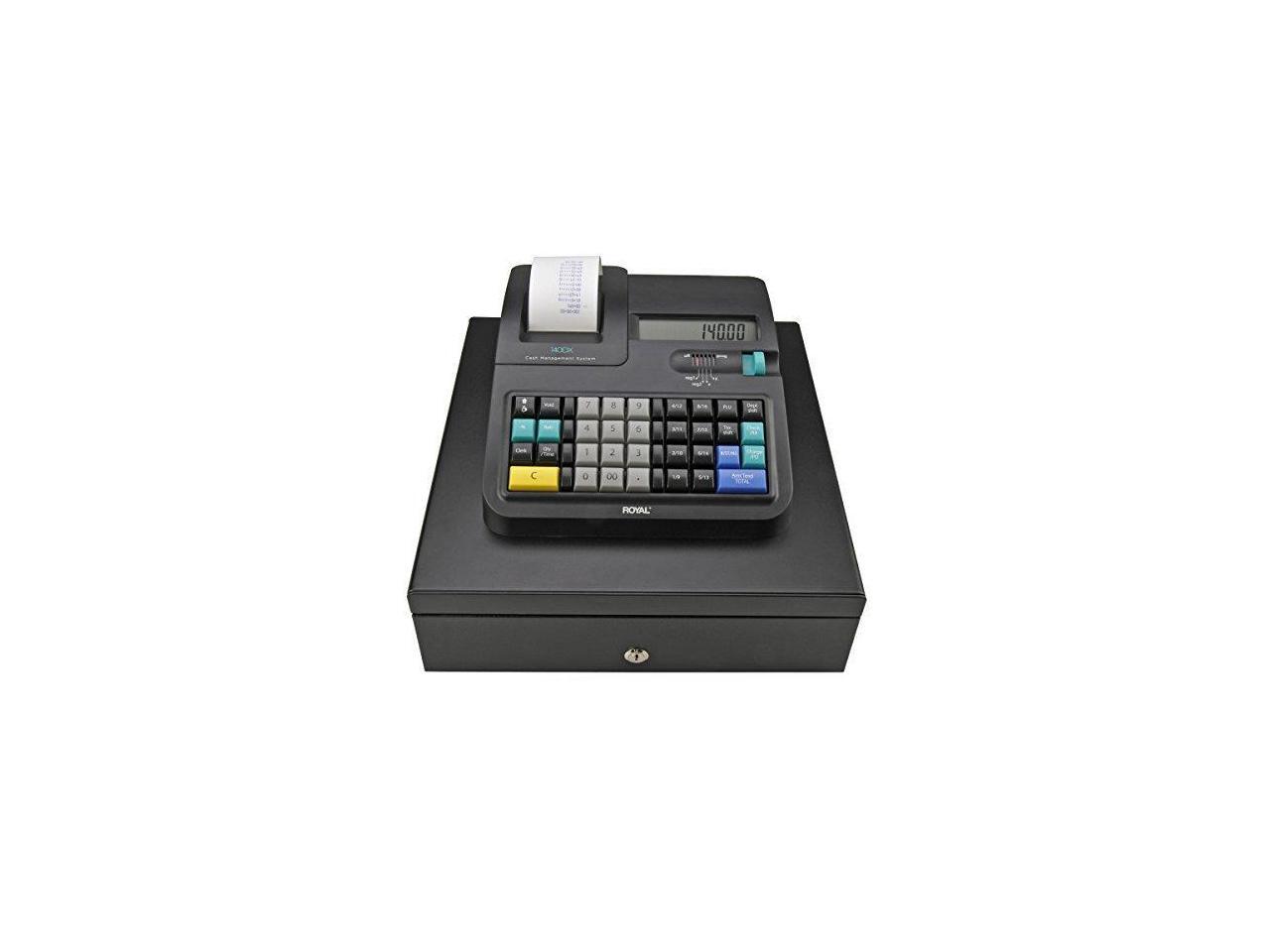 Royal 140DX Entry Level Cash Register with 9digit Operator Display
