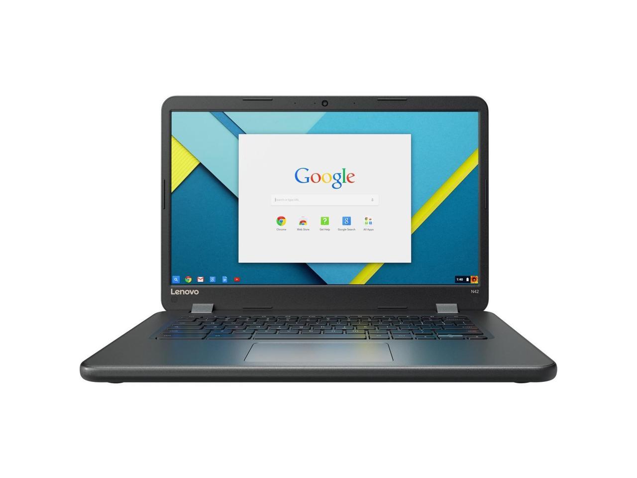 Lenovo N4220 80VJ0001US 14" Touchscreen Chromebook Intel Celeron