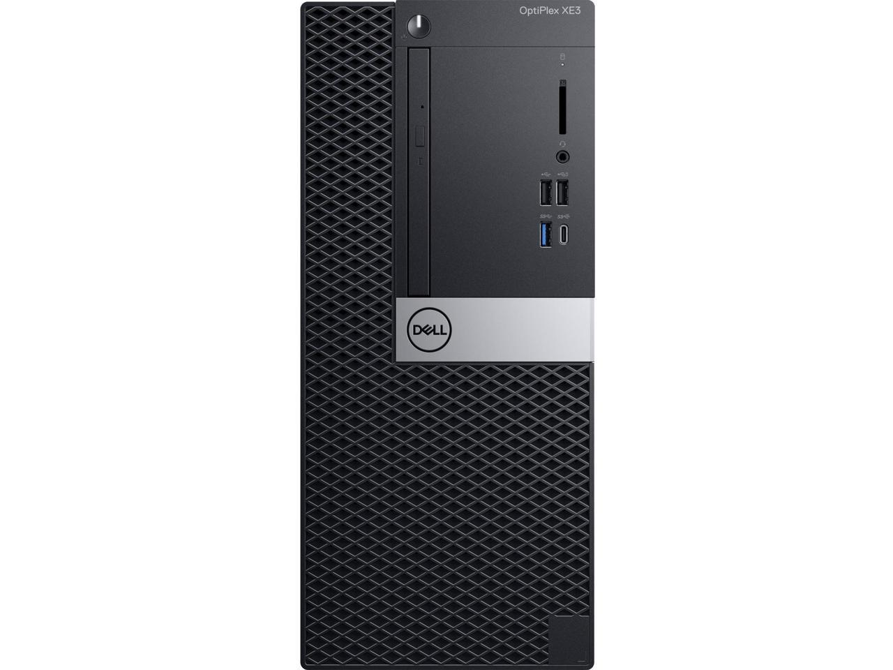 Dell OptiPlex XE3 Desktop Computer - Intel Core i5 (8th Gen) i5-8500 3 ...