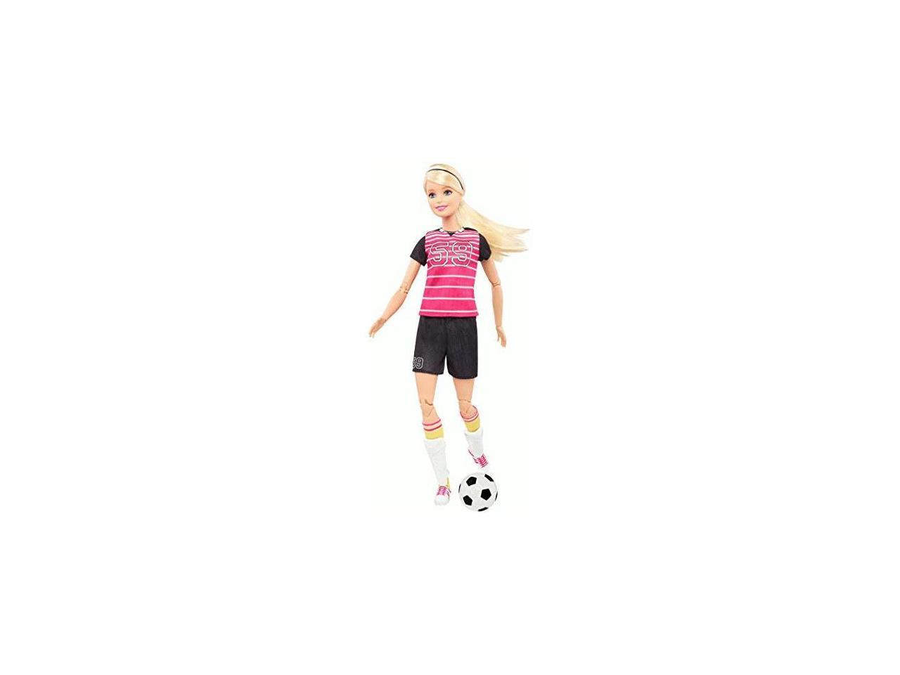 barbie made to move soccer player doll