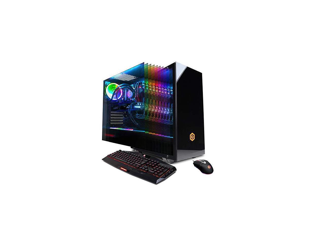 CYBERPOWERPC Gamer Xtreme Liquid Cool GLC2520 Gaming PC (Intel Core  i7-9700KF 3.6GHz CPU, 16GB DDR4, NVIDIA GeForce GTX 1650 4GB, 512GB PCI-E  NVMe SSD, 1TB HDD, 802.11AC WiFi & Win 10 Home)