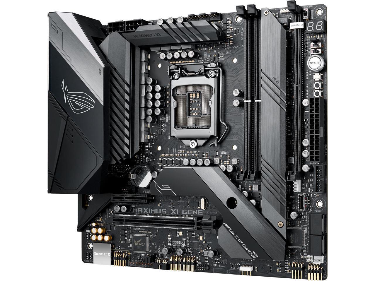 ASUS ROG MAXIMUS XI GENE LGA 1151 (300 Series) Micro ATX Intel ...