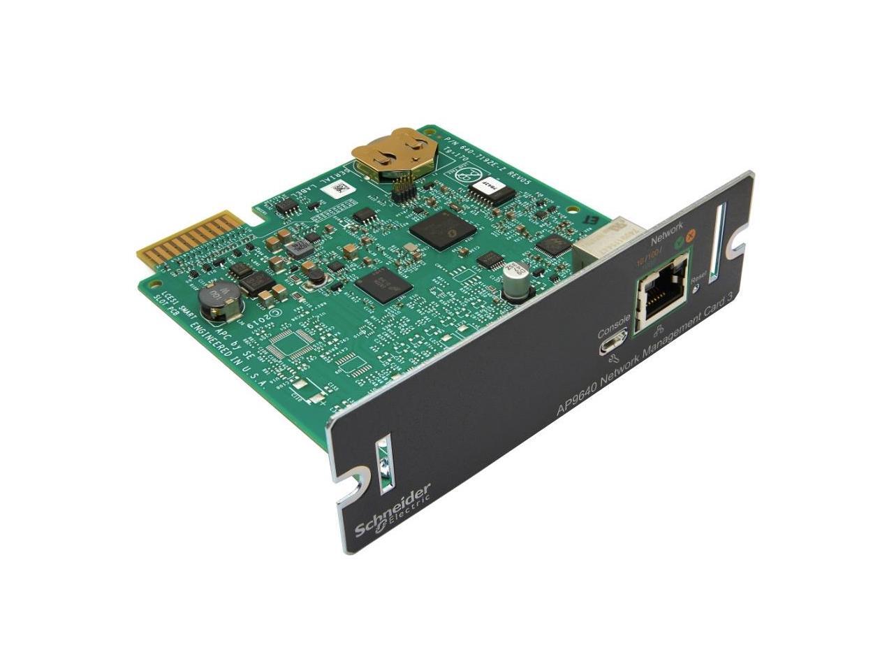 Apc By Schneider Electric Ap9640 Ups Management Adapter - Newegg.com