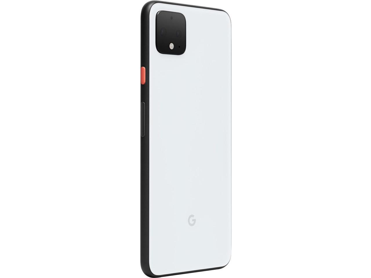 Google Pixel 4 - Clearly White - 64GB - Unlocked, Smart Phone
