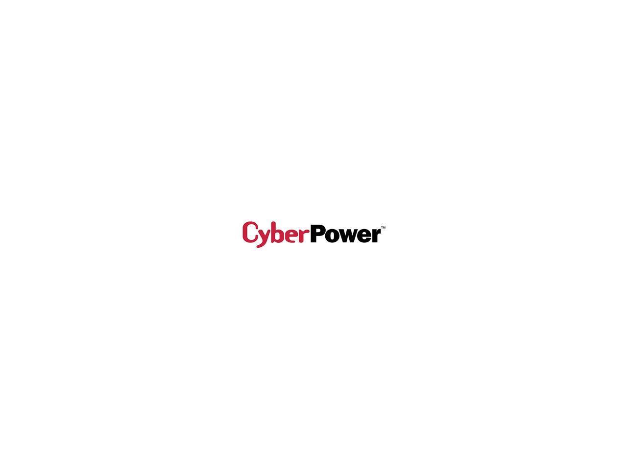 CyberPower PDU44001 Switched 1U 100 - 120 VAC 15A 10 ft Power ...