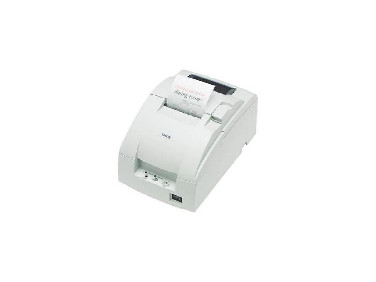 Epson Tm U220b Receiptkitchen Impact Printer With Auto Cutter Wireless Dark Gray 2963