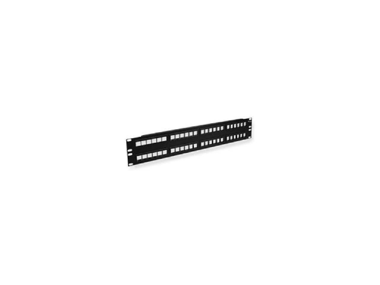 ICC ICC#ICCIC107BP482 PATCH PANEL- BLANK- HD- 48-PORT- 2 RMS 