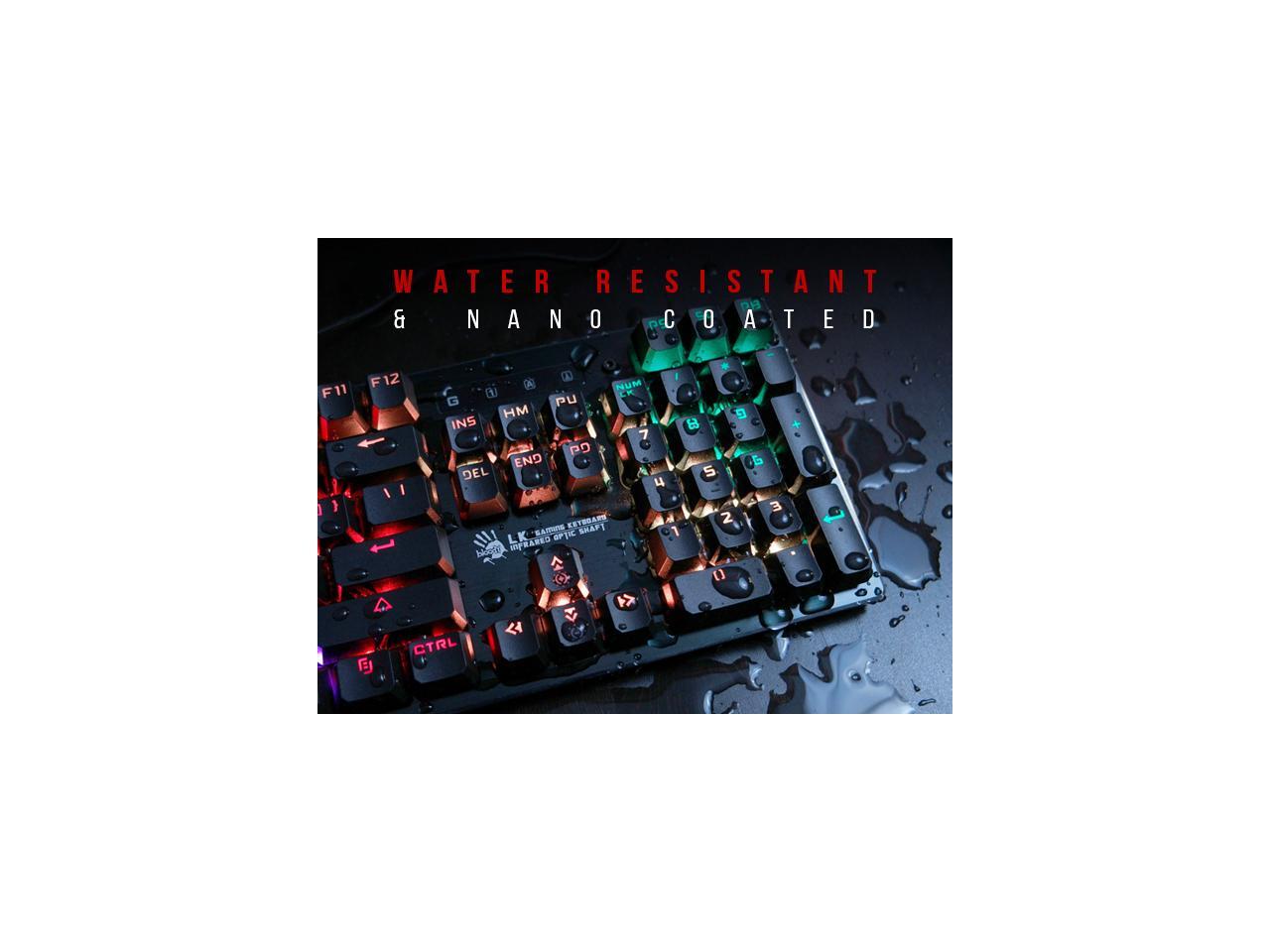 Bloody B820 Light Strike LK Optical Mechanical Gaming Keyboard RGB LED ...