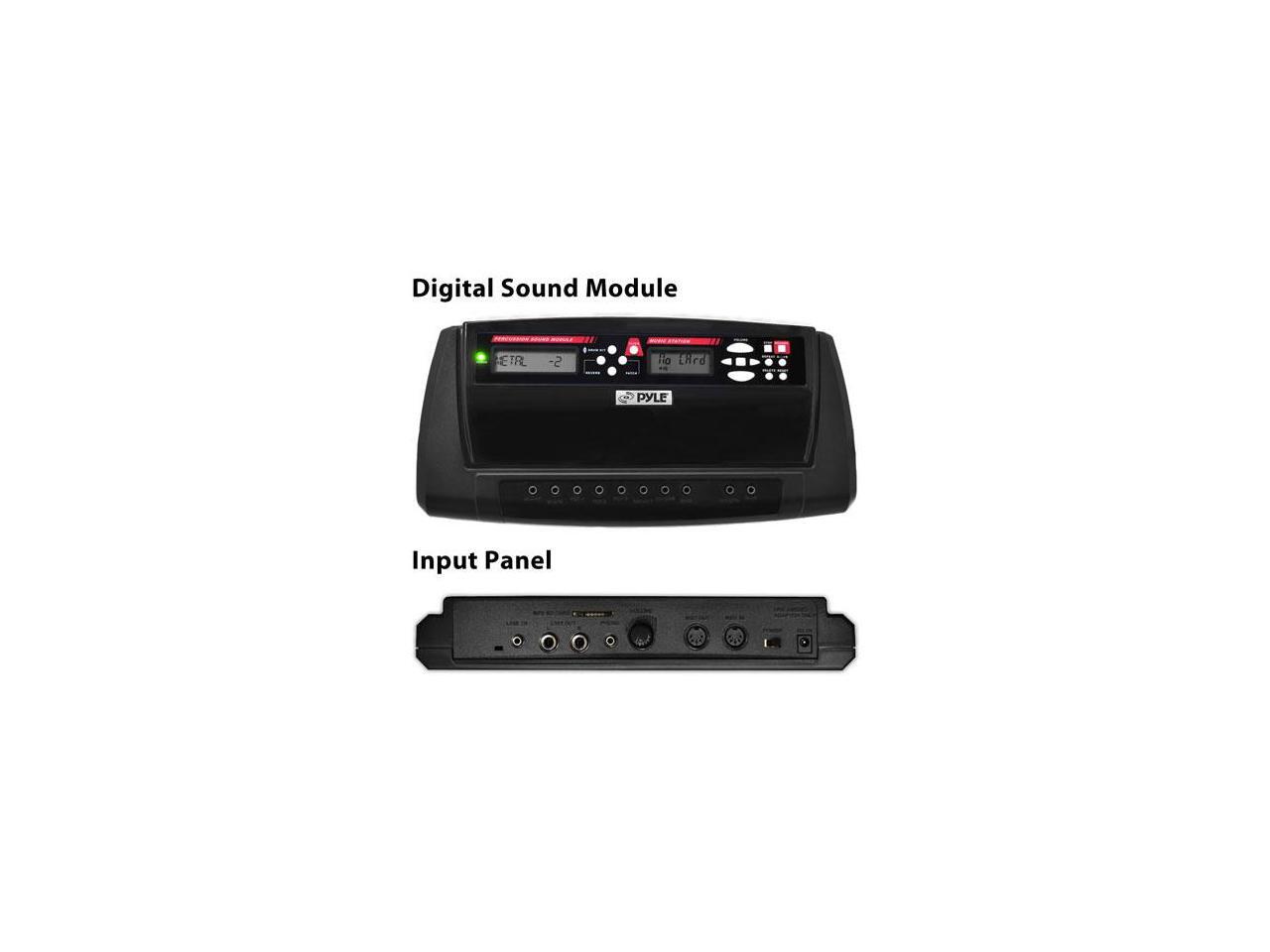 PylePro PED02M Electric Thunder Drum Kit with MP3 Recorder