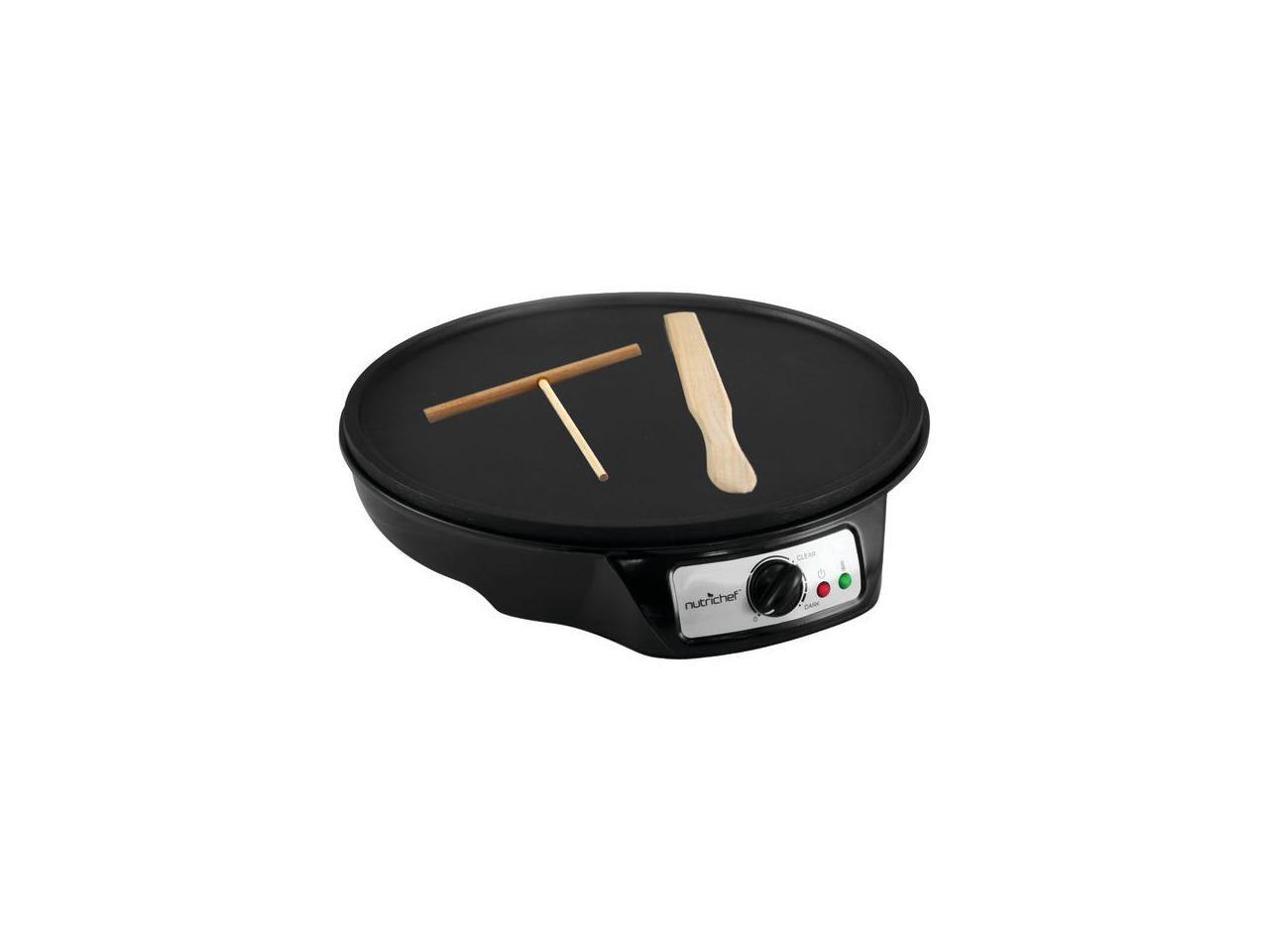 NutriChef PCRM12 Electric Crepe Maker / Griddle, Hot Plate Cooktop