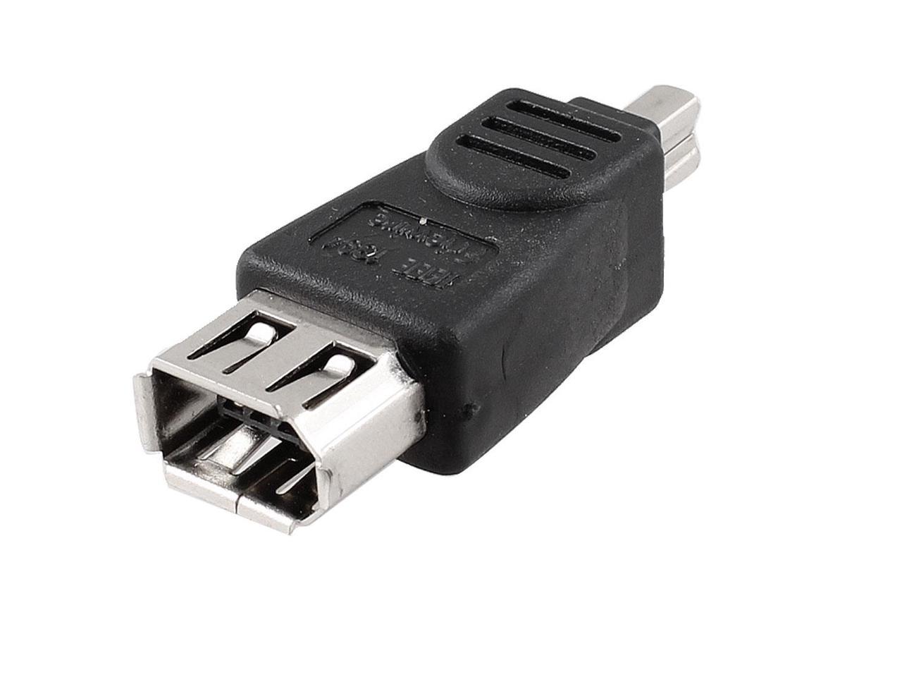 Micro Connectors Inc 15 feet Firewire IEEE 1394 6 Pin to 4 Pin Cable E07-218 